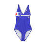 Champion, Costume Intero Donna Swimming Suit, Blue