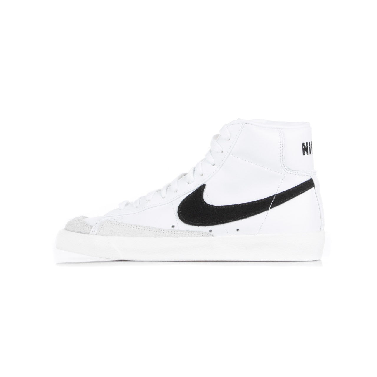 Nike, Scarpa Alta Uomo Blazer Mid 77 Vintage, White/black