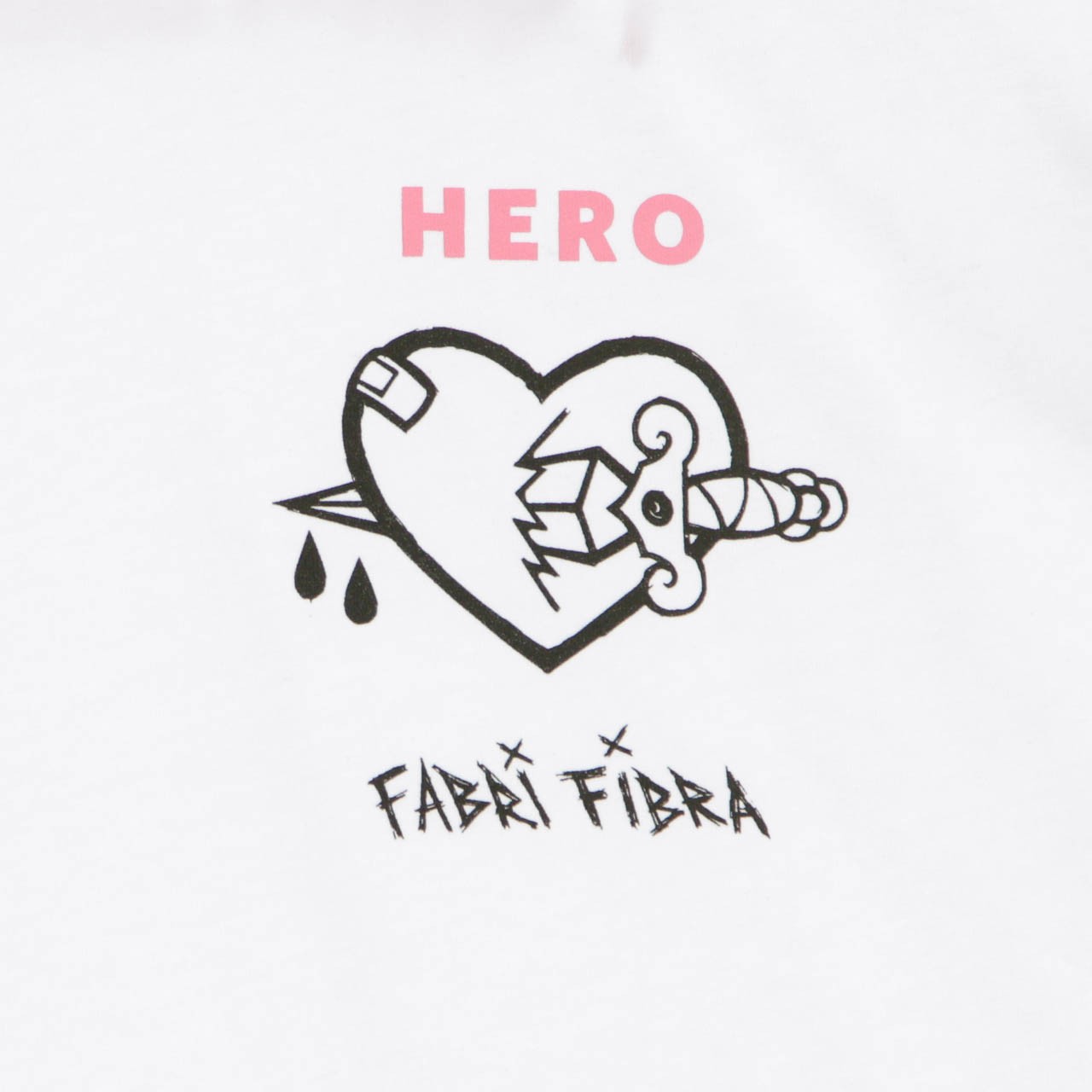 Fucktheromance X Fabri Fibra White Men's Tee T-Shirt