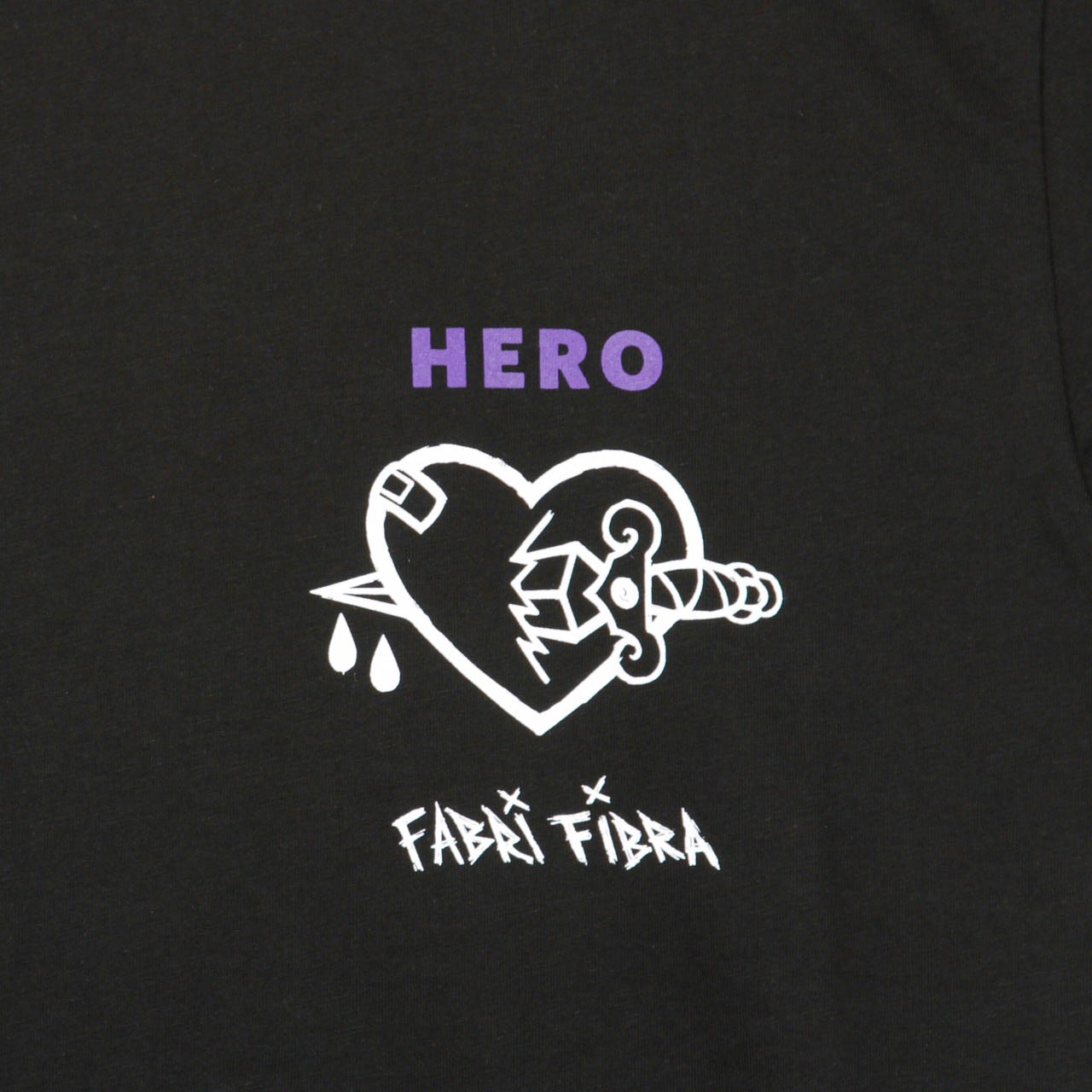 Fucktheromance X Fabri Fibra Black Men's Tee T-Shirt