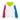Men's Lightweight Hooded Sweatshirt Gum Triangle Logo White/fluo Green