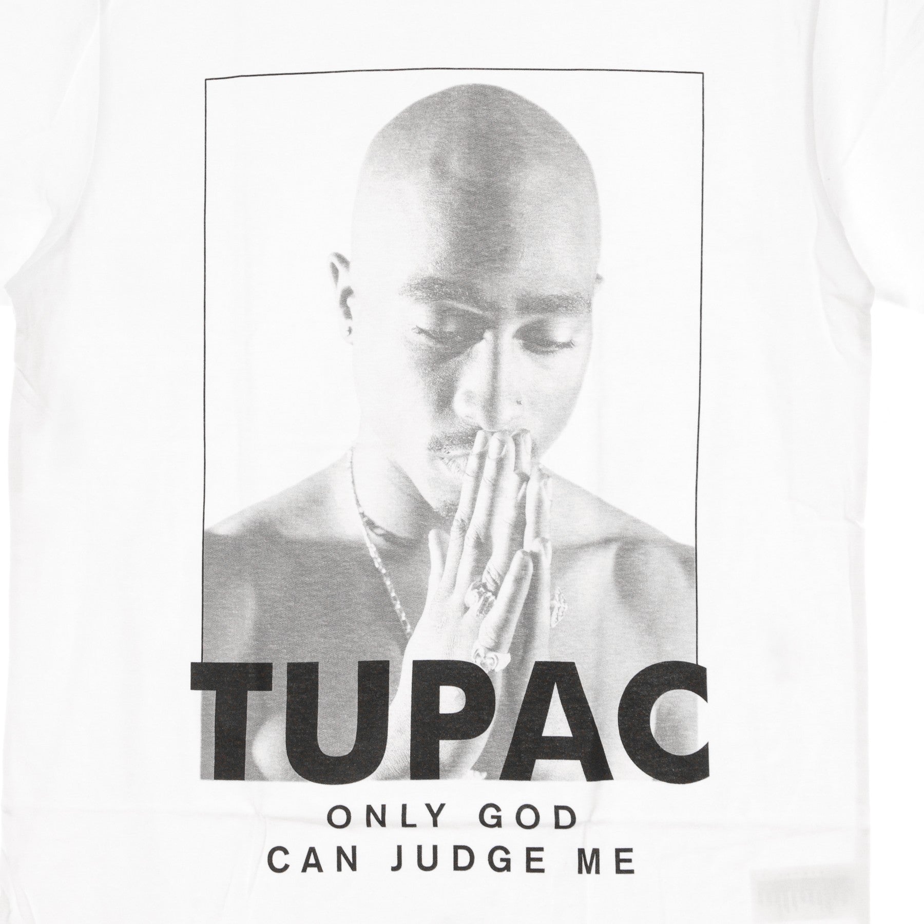 2pac Prayer White Men's T-Shirt