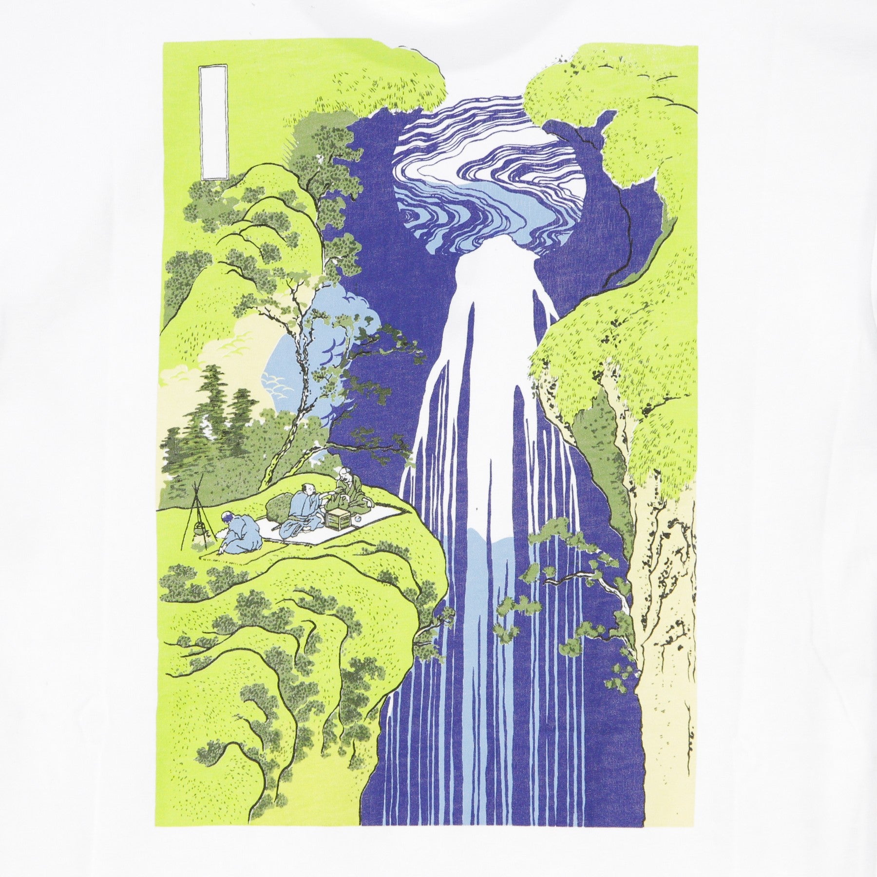 Hokusay Waterfall Women's Dress