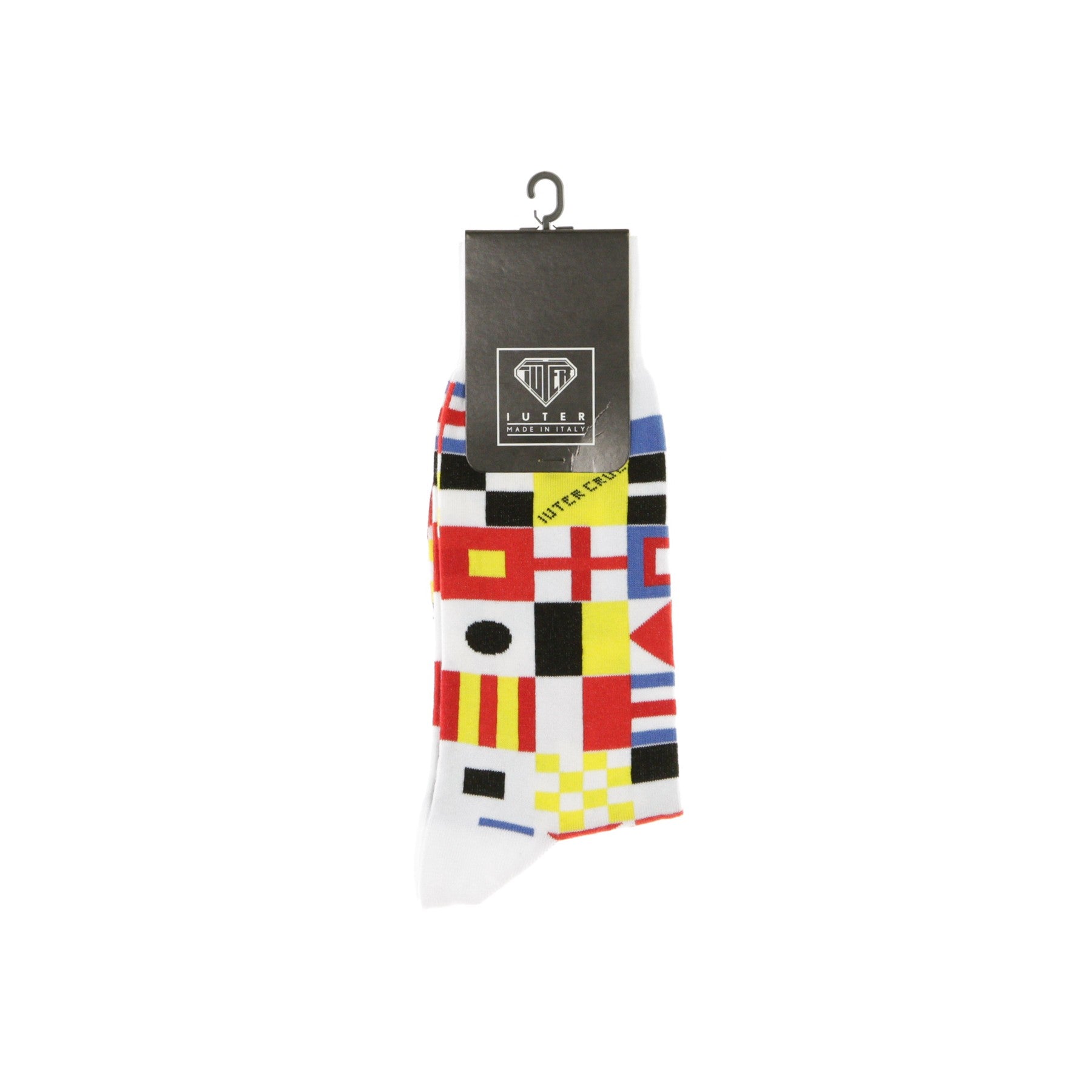 Iuter, Calza Media Uomo Brotherhood Socks, Multicolor