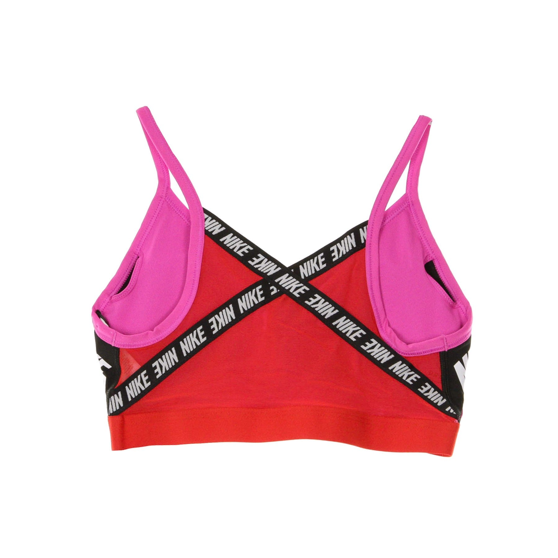 Top Donna Indy Logo Fire Pink/university Red/white