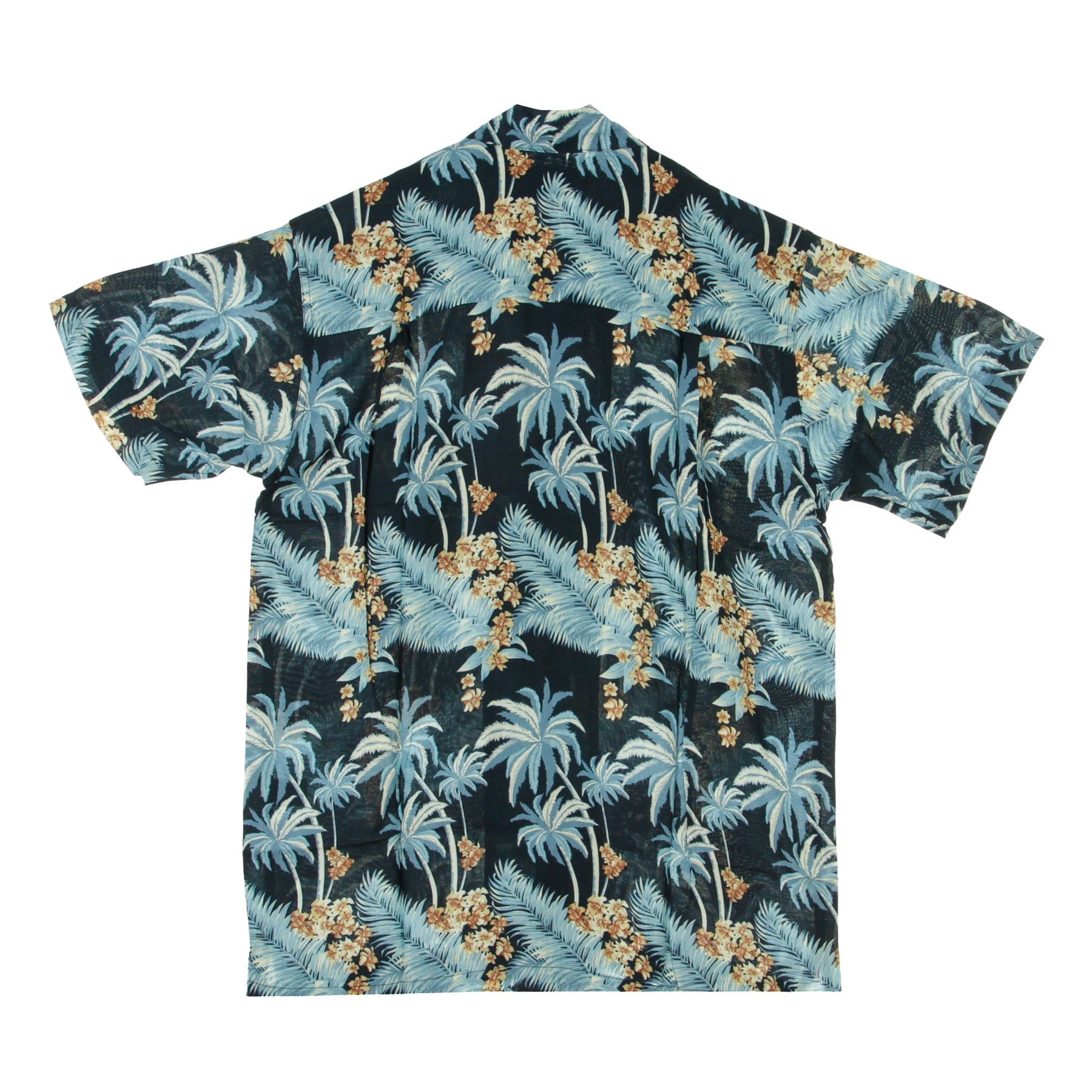 Men's Short Sleeve Hawaiian Shirt Bondi Blue