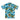 Short Sleeve Men's Hawaiian Shirt Palm Island Turquoise