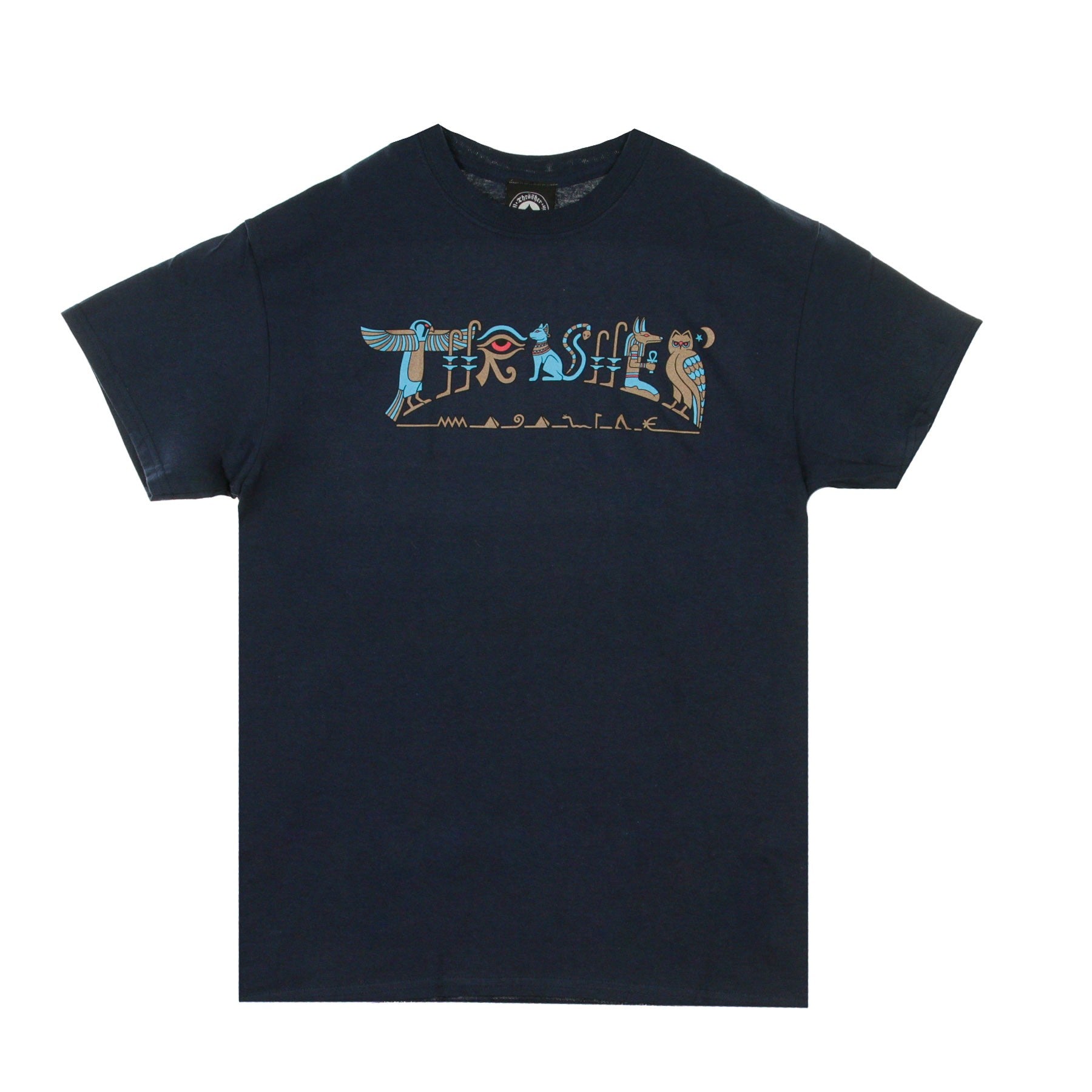 Men's Hieroglyphic Tee Navy T-Shirt