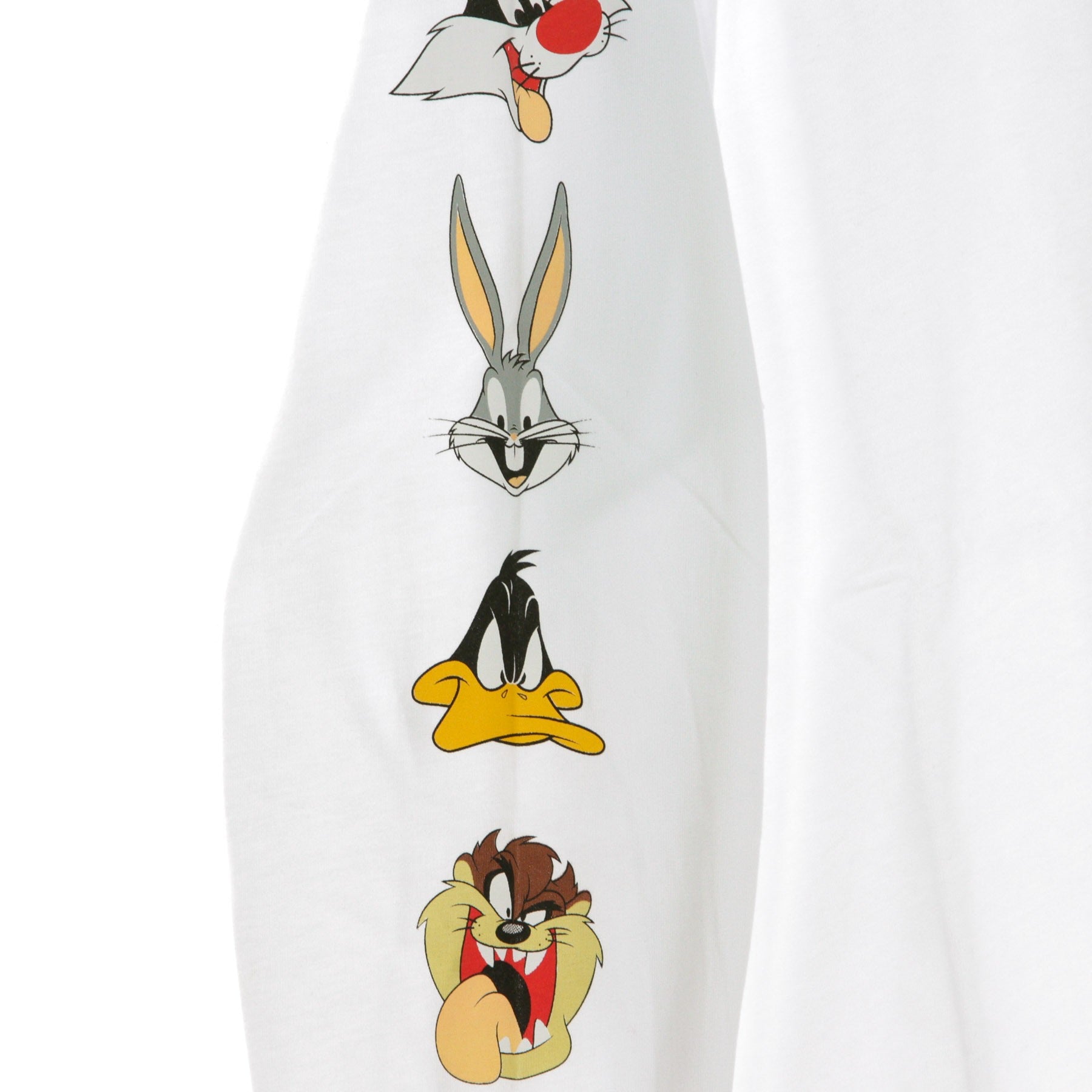 Tommy Women's Long Sleeve T-Shirt L/s X Looney Tunes White