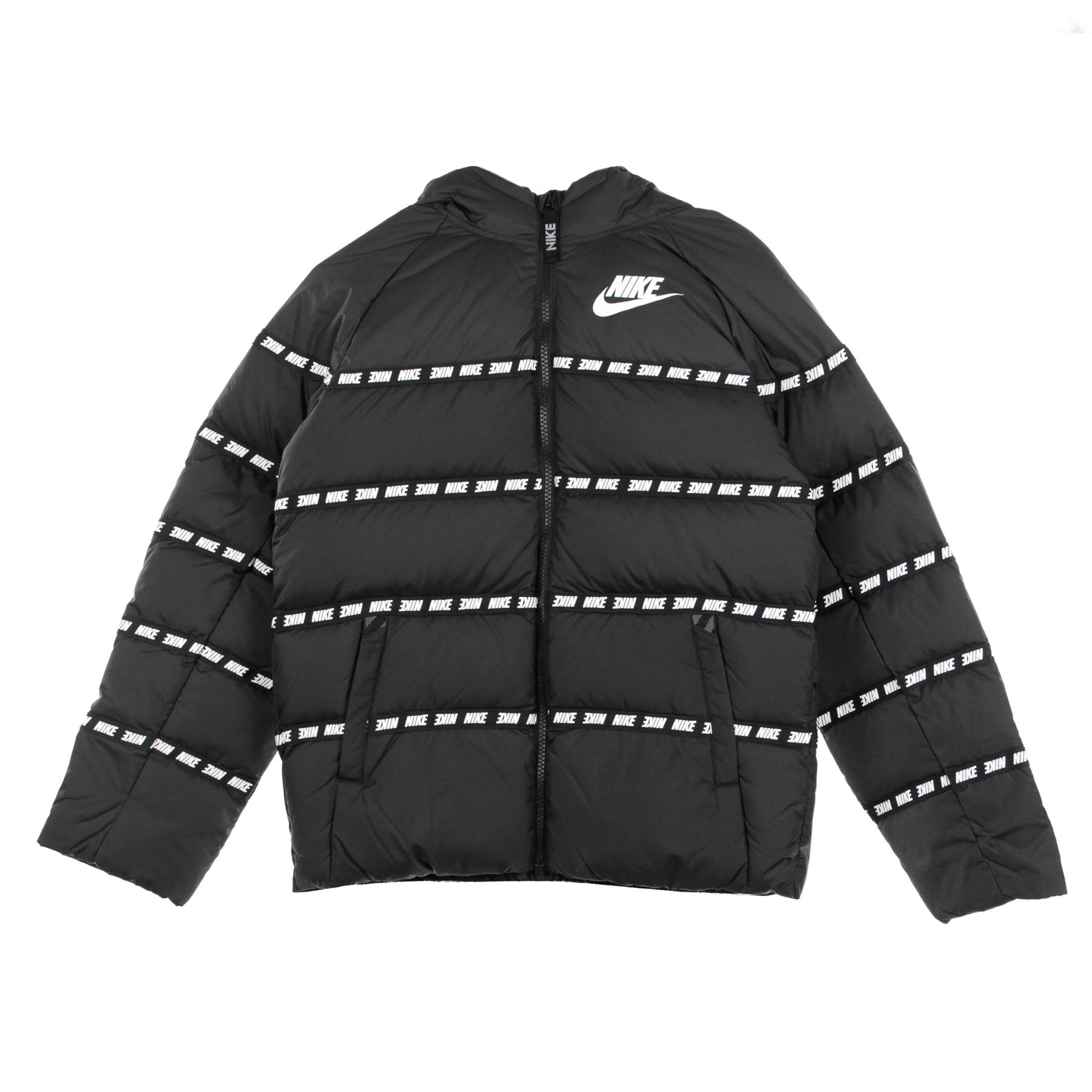 Nike, Piumino Ragazzo Sportswear Down Jacket, Black/white
