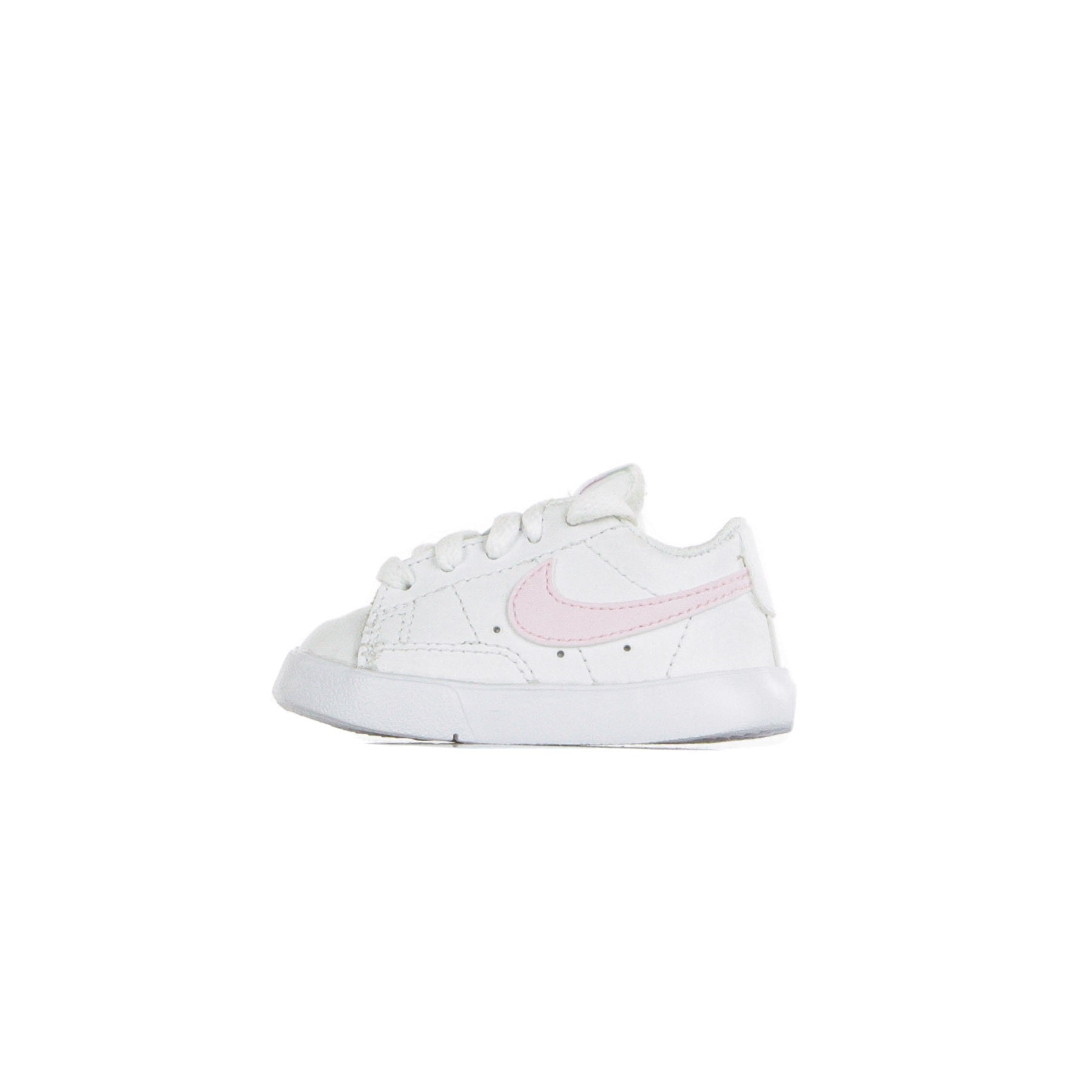 Nike, Scarpa Bassa Bambino Blazer Low (td), White/pinkfom