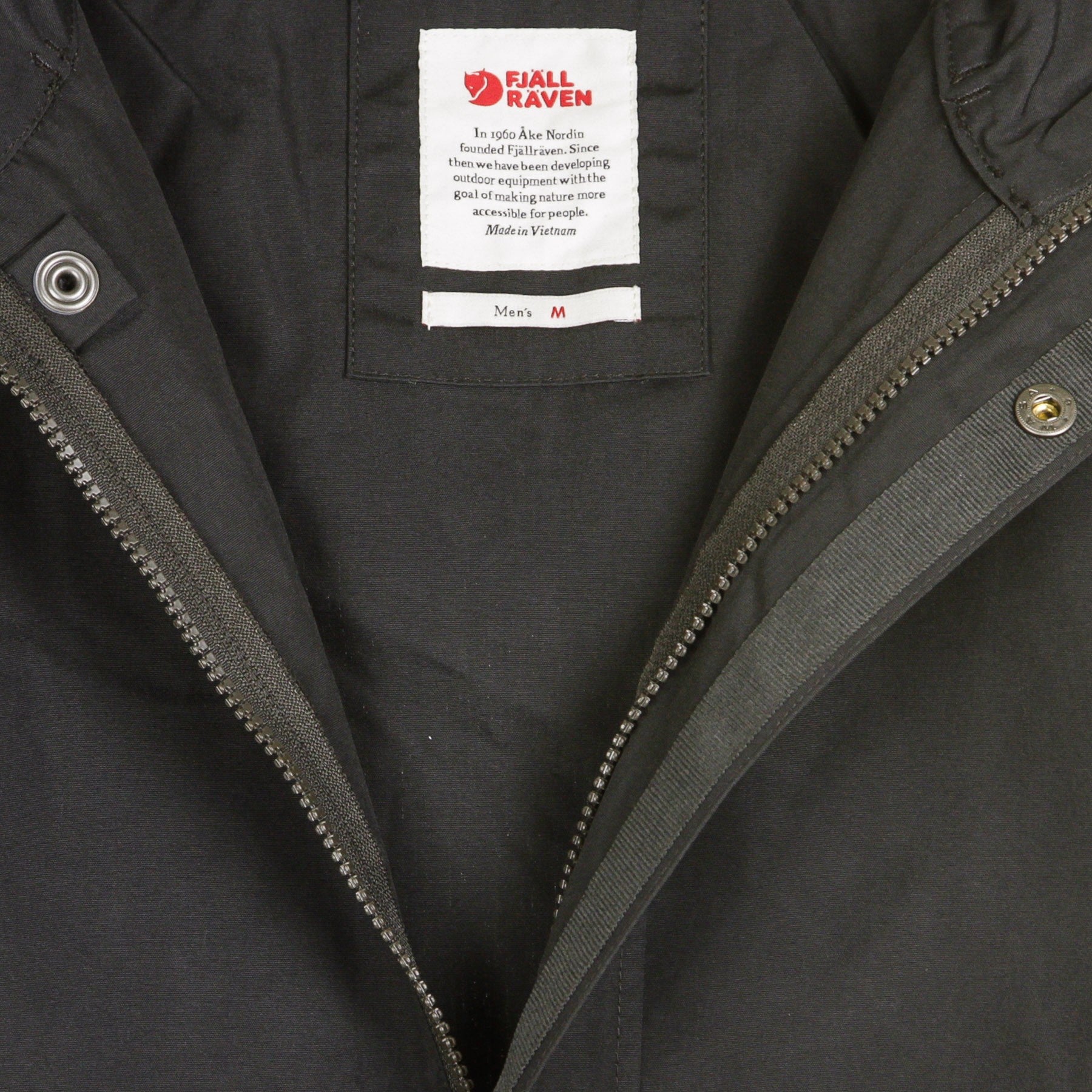 Vardag Anorak Men's Pull-On Jacket Dark Grey