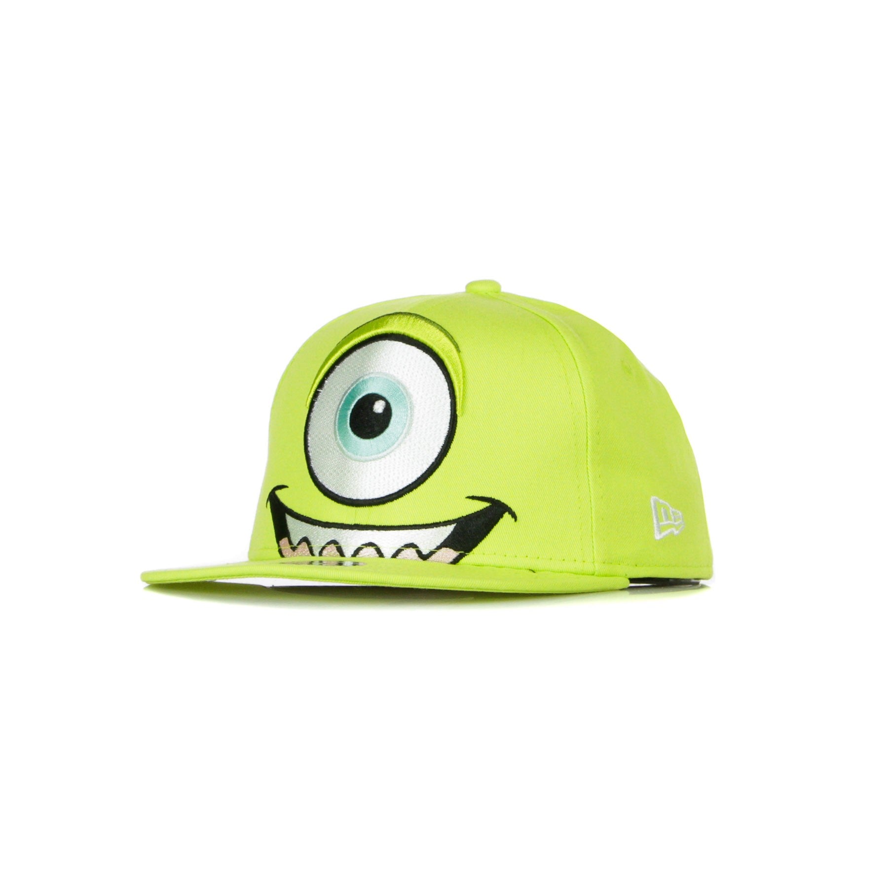 Flat Visor Cap for Children Ne Kids Monster Inc Head 950 Cyber ​​Green