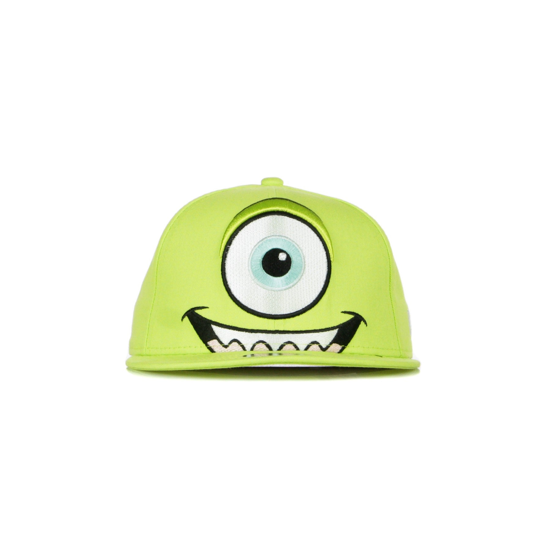 Flat Visor Cap for Children Ne Kids Monster Inc Head 950 Cyber ​​Green