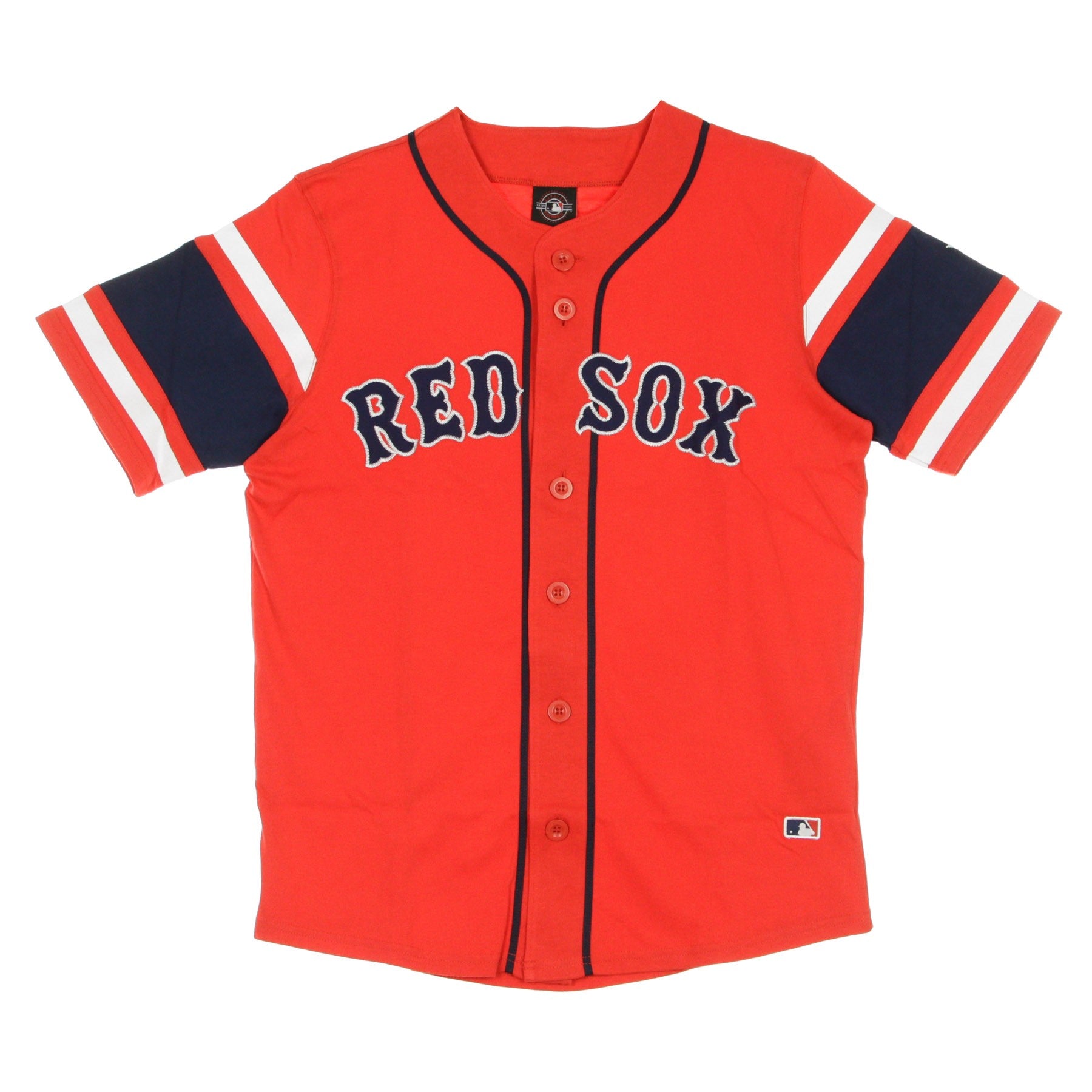 Men's Buttons Jacket Mlb Franchise Cotton Supporters Jersey Bosred Original Team Colors