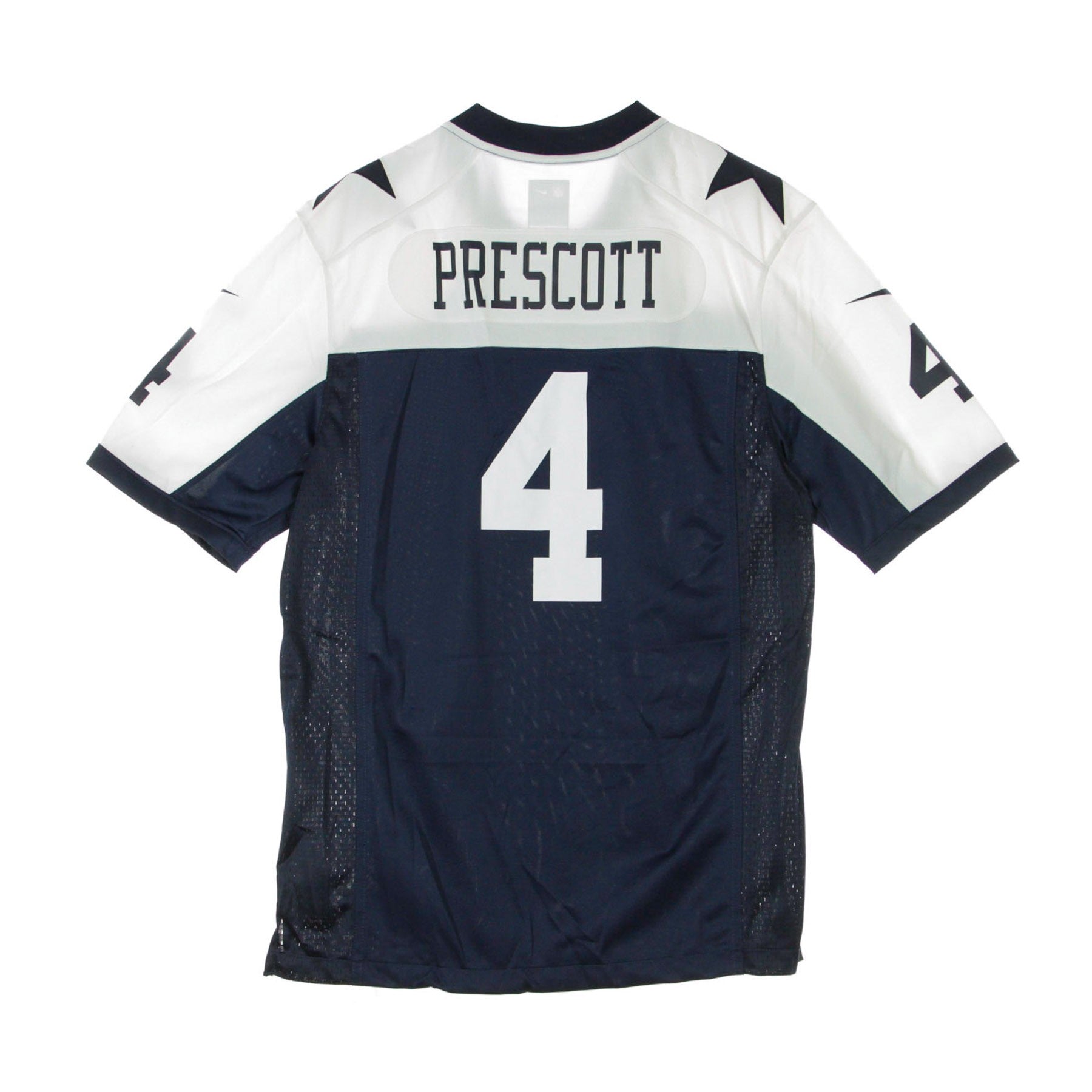 American Football Jacket Men's NFL Game Alternate Jersey No.4 Prescott Dalcow Original Team Colors