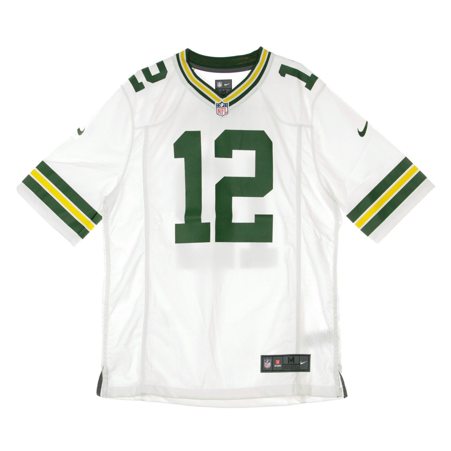 American Football Men's Jersey Nfl Game Road Jersey No.12 Rodgers Grepac White/original Team Colors