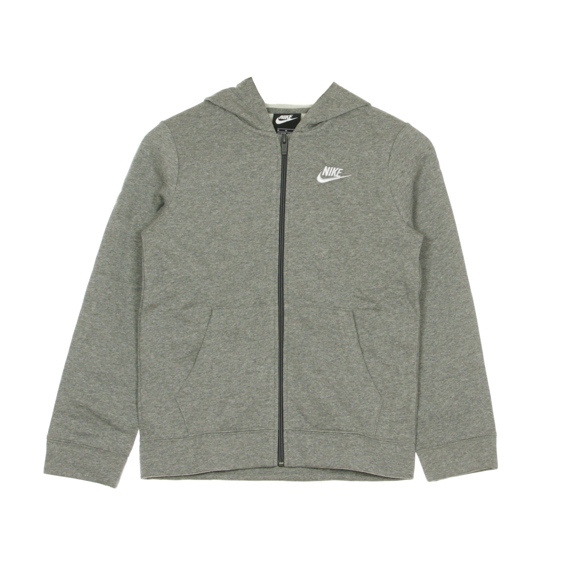 Nike, Completo Tuta Ragazzo Sportswear Core, Carbon Heather/dark Grey/white