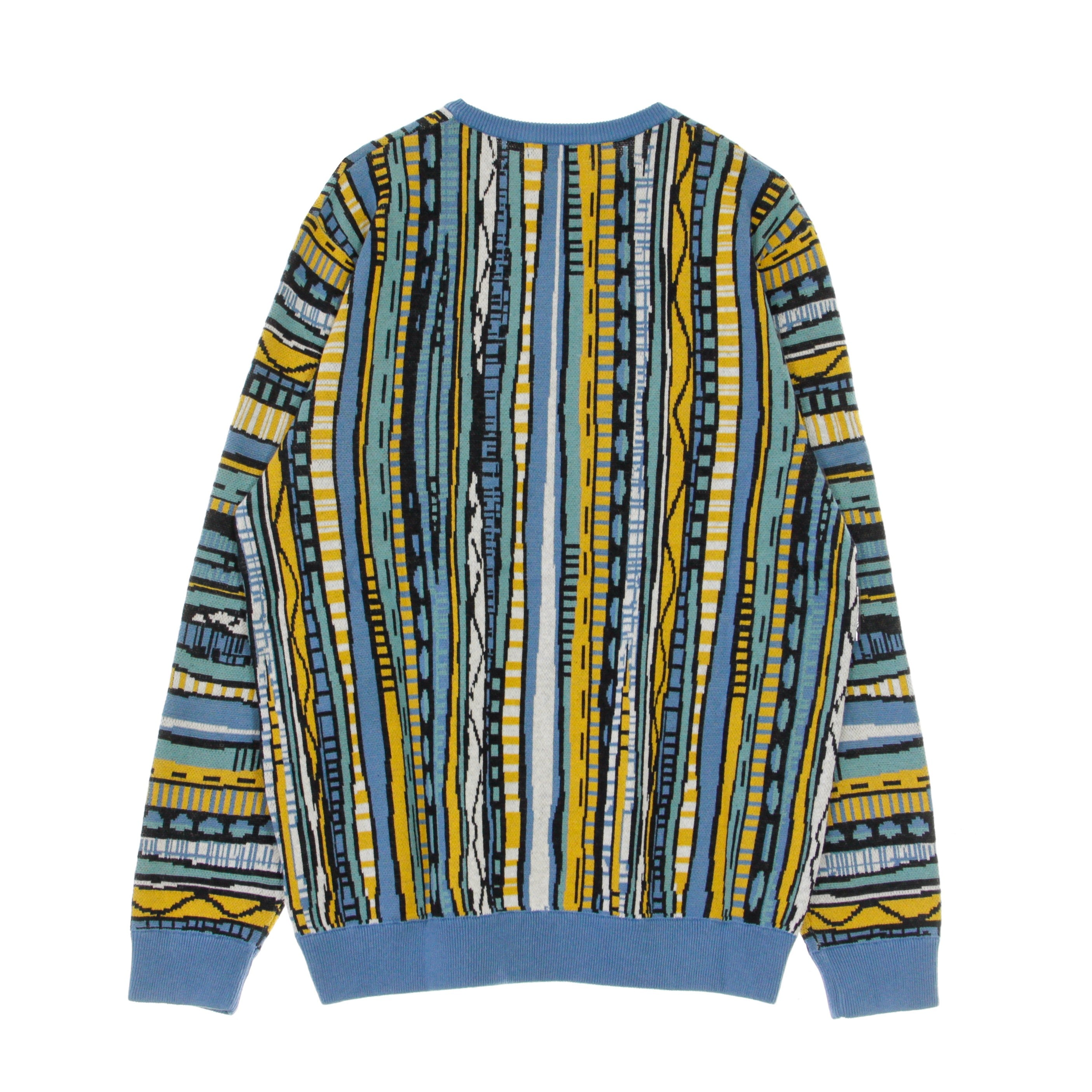 Theodore Knit Blue Men's Lightweight Sweater