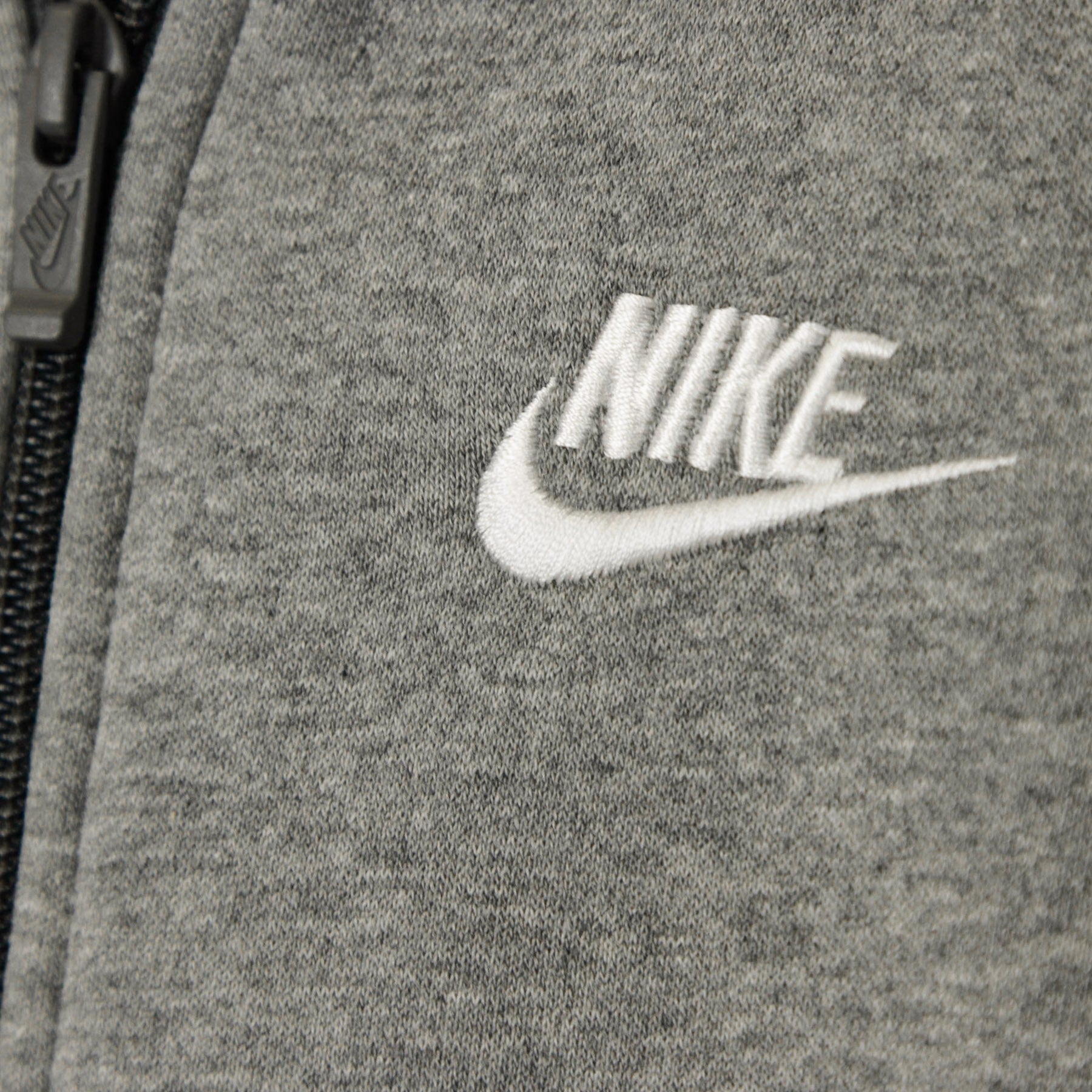 Nike, Completo Tuta Ragazzo Sportswear Core, Carbon Heather/dark Grey/pink