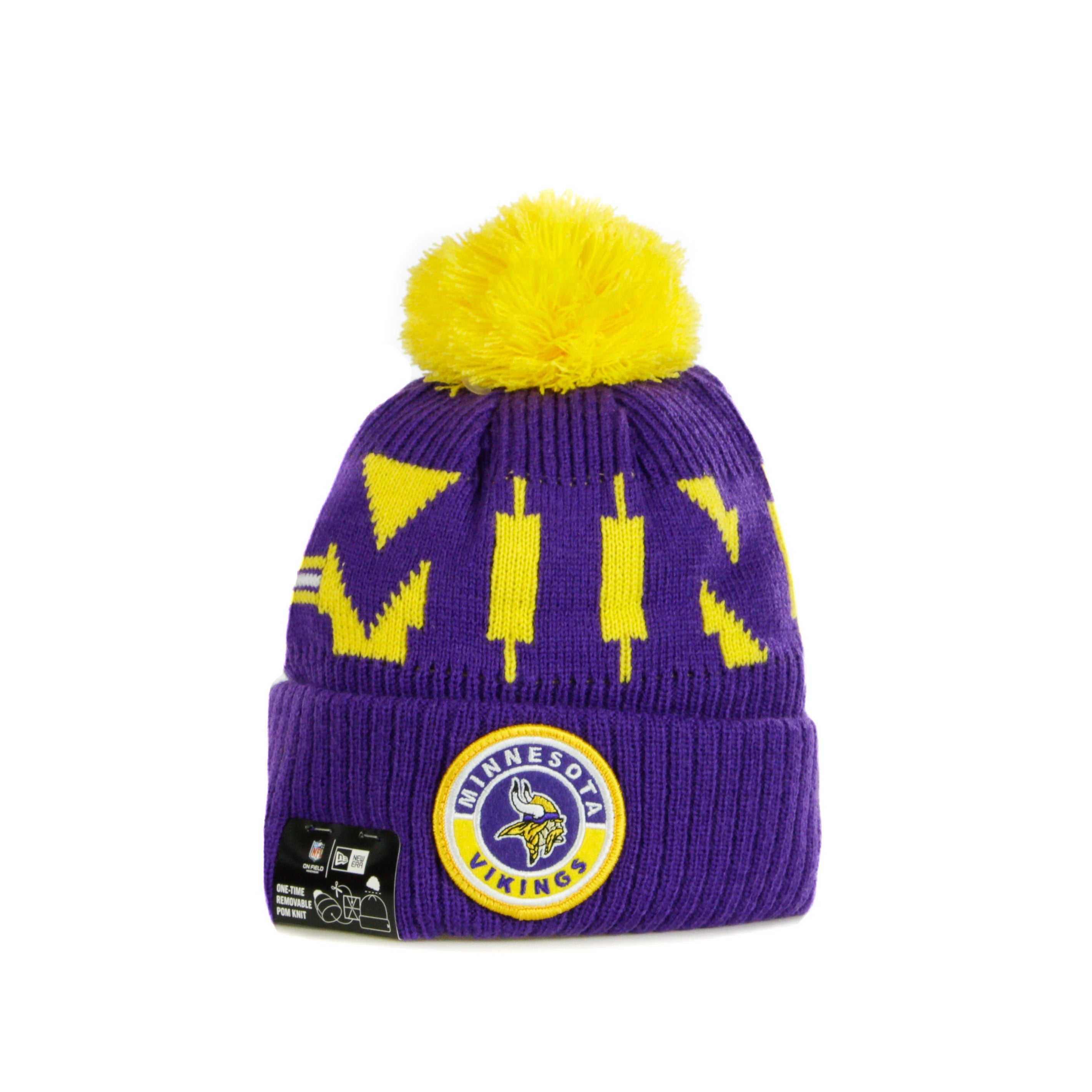 Pom Pom Men's Hat Nfl 20 On Field Sport Knit Minvik Original Team Colors