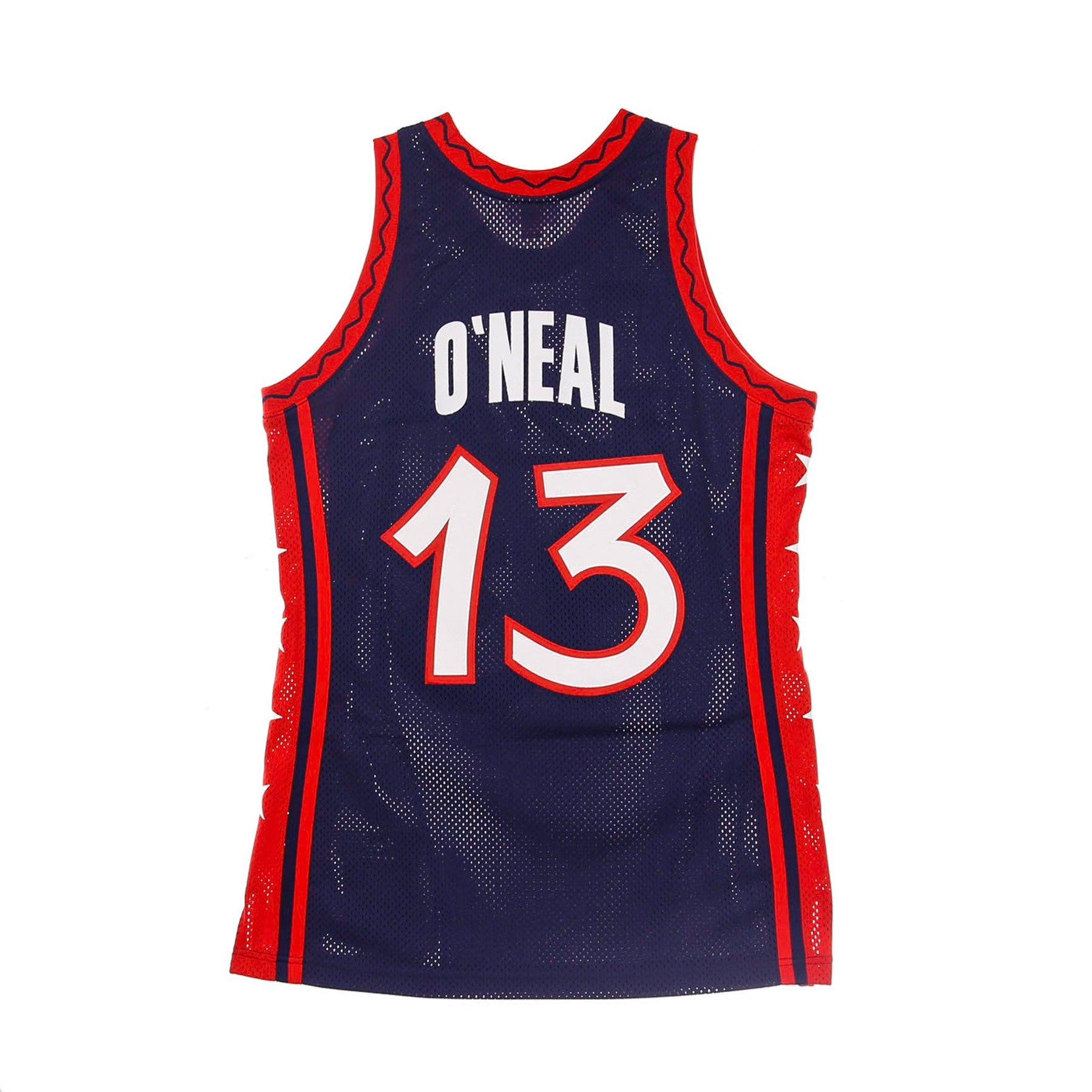 Mitchell & Ness, Canotta Basket Uomo Nba Authentic Jersey Hardwood Classics No.13 Shaquille O'neal 1996 Team Usa, 