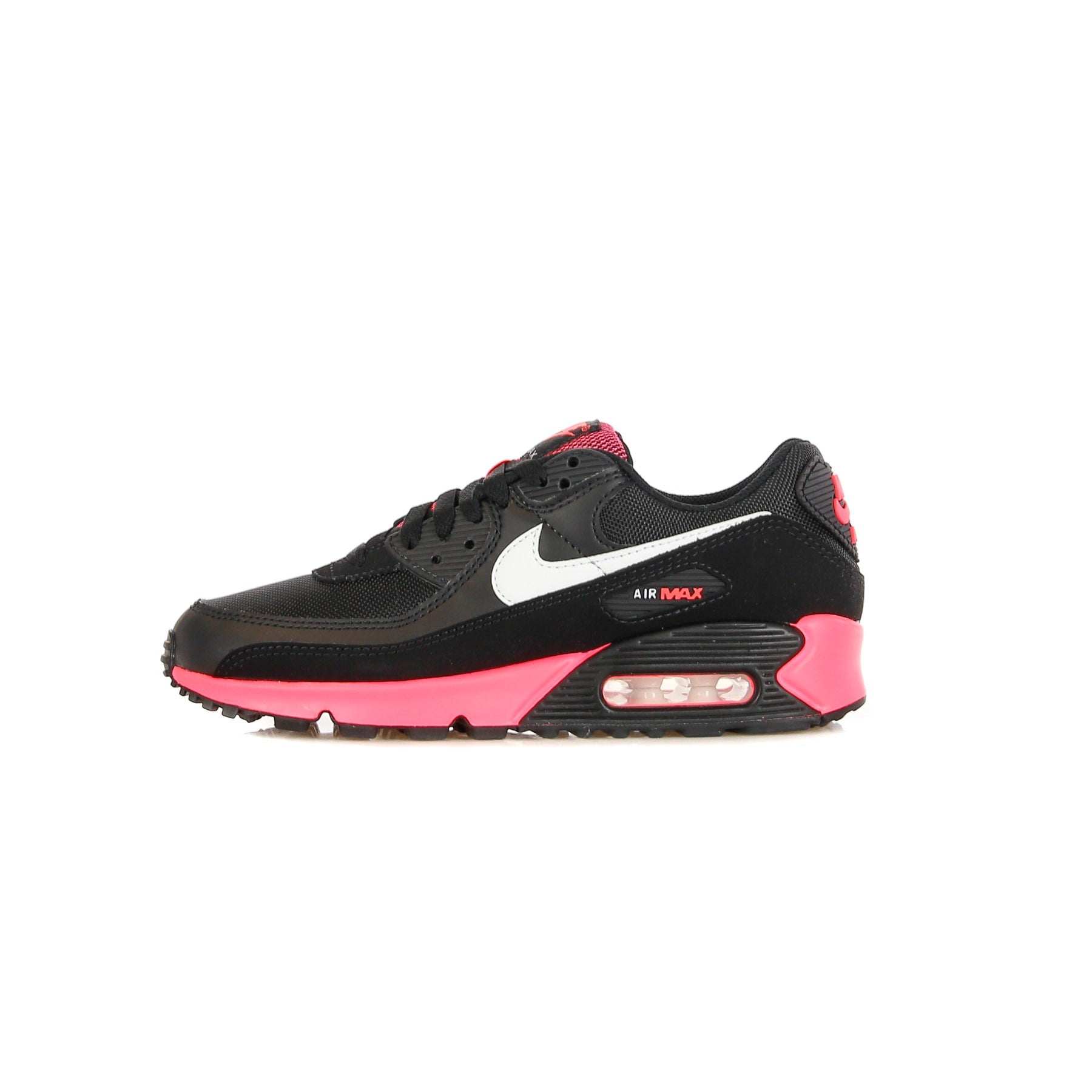 Air Max 90 Black/white/racer Pink Men's Low Shoe