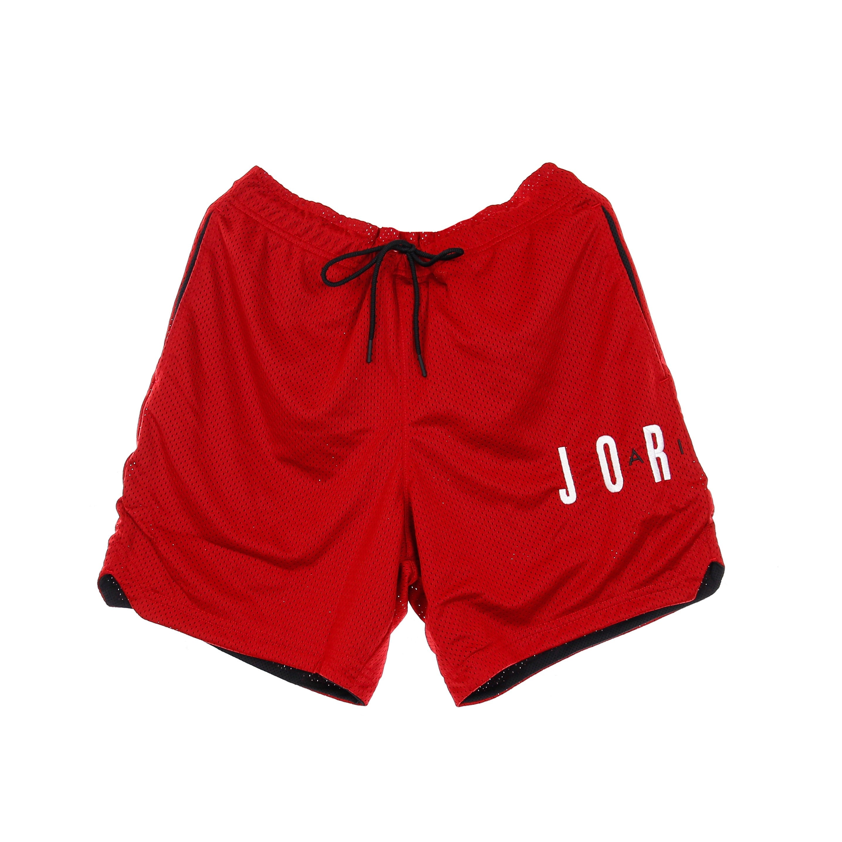 Jordan, Pantaloncino Tipo Basket Uomo Air Short, Gym Red/black/black