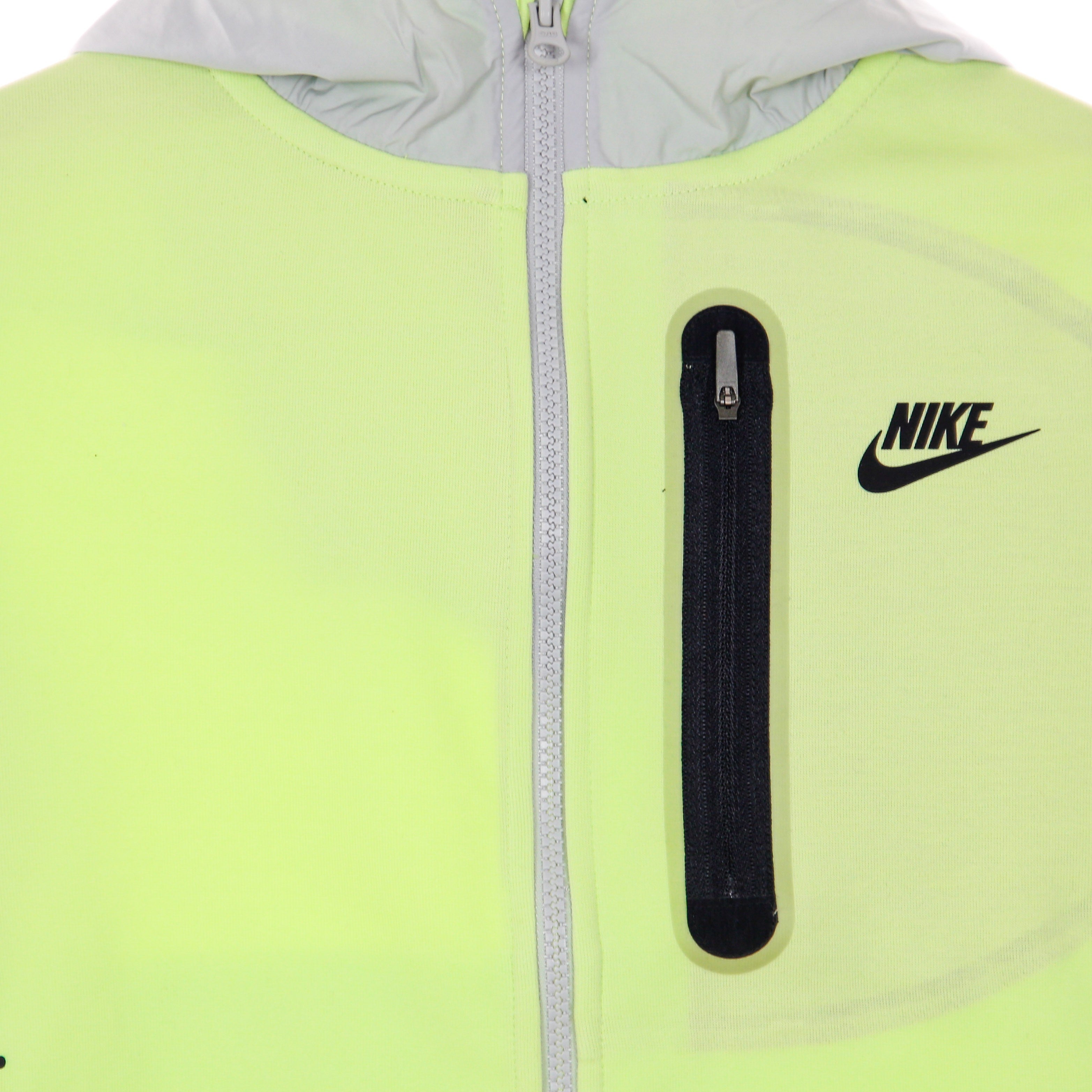 Nike, Felpa Leggera Cappuccio Zip Bambino B Sportswear Tech Fleece Full-zip Woven Hoodie Mix, 