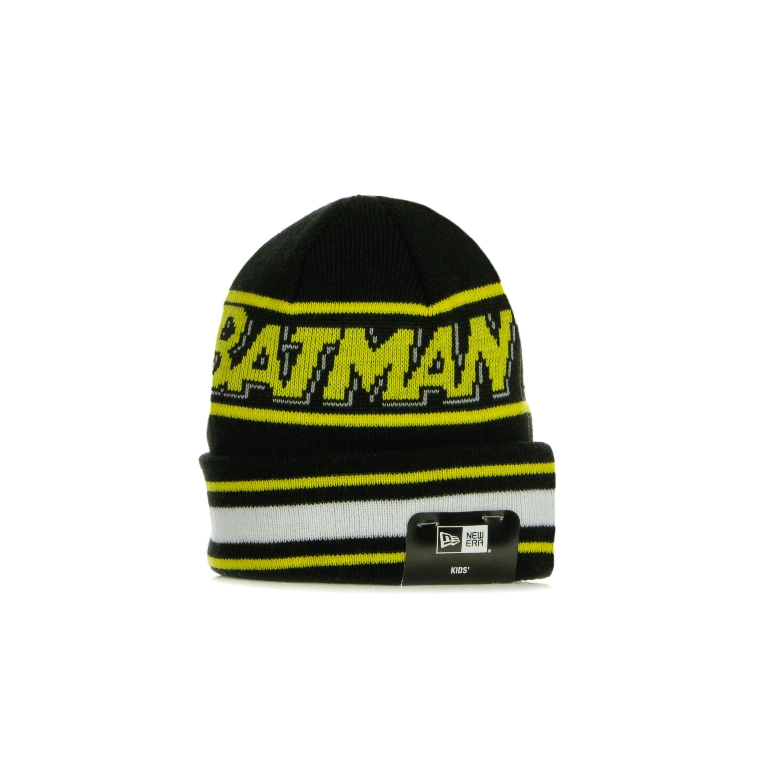 Bambino Ne Kids Character Knit Batman Black/yellow