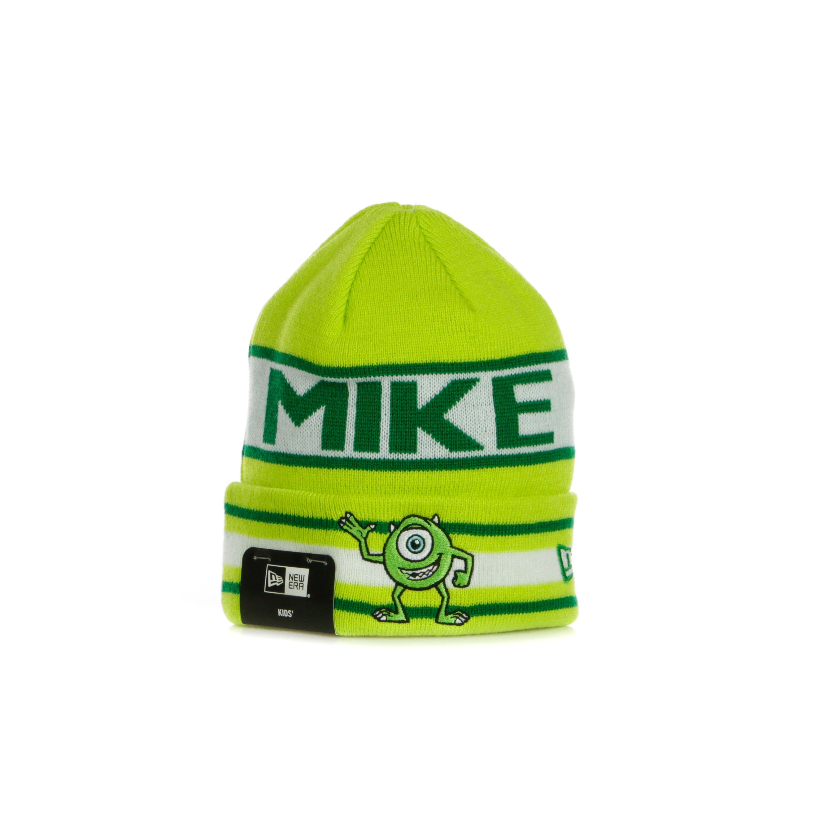 Child Talking Kids Character Knit Monster Inc Cyber ​​Green