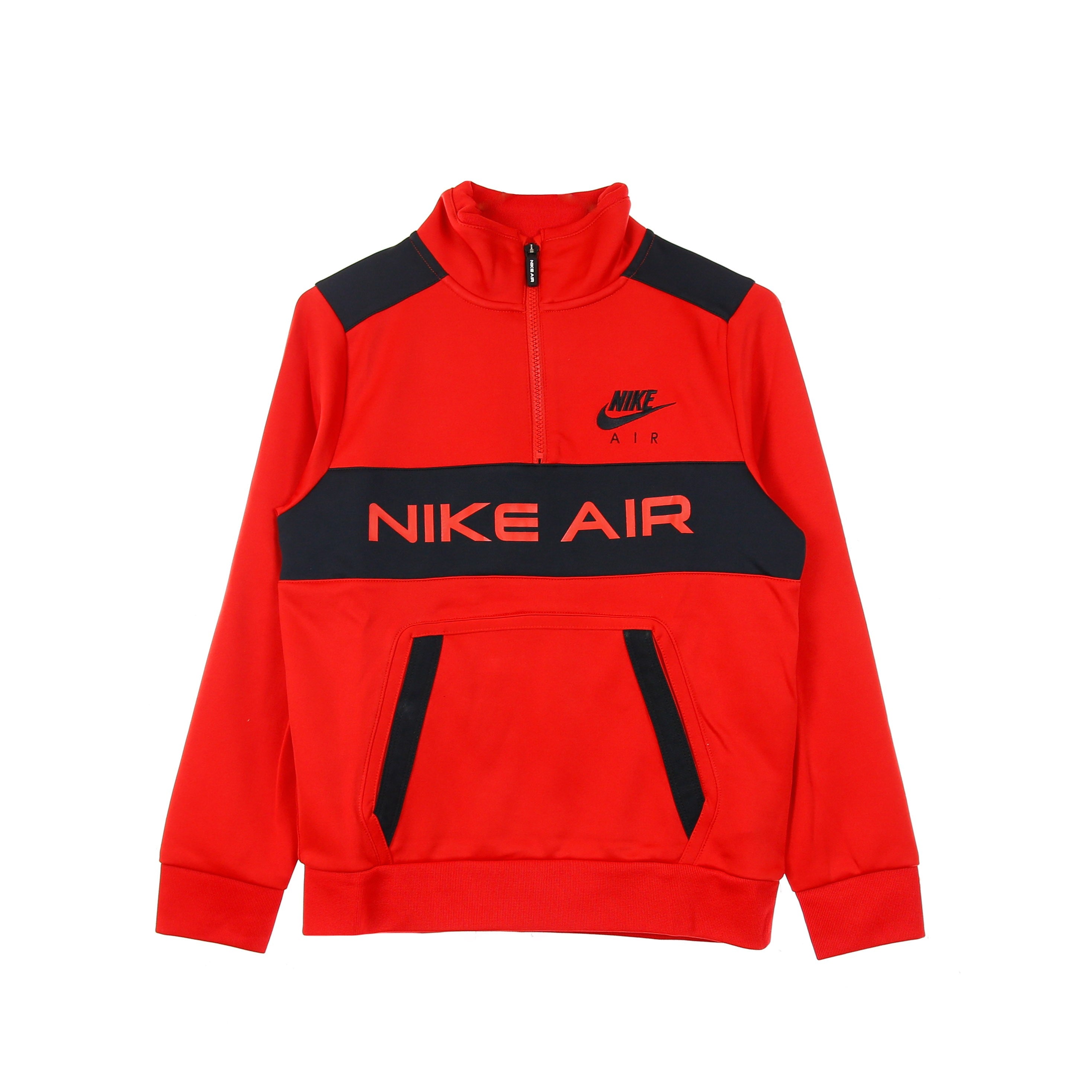 Completo Tuta Ragazzo U Sportswear Nike Air Tracksuit University Red/black/black