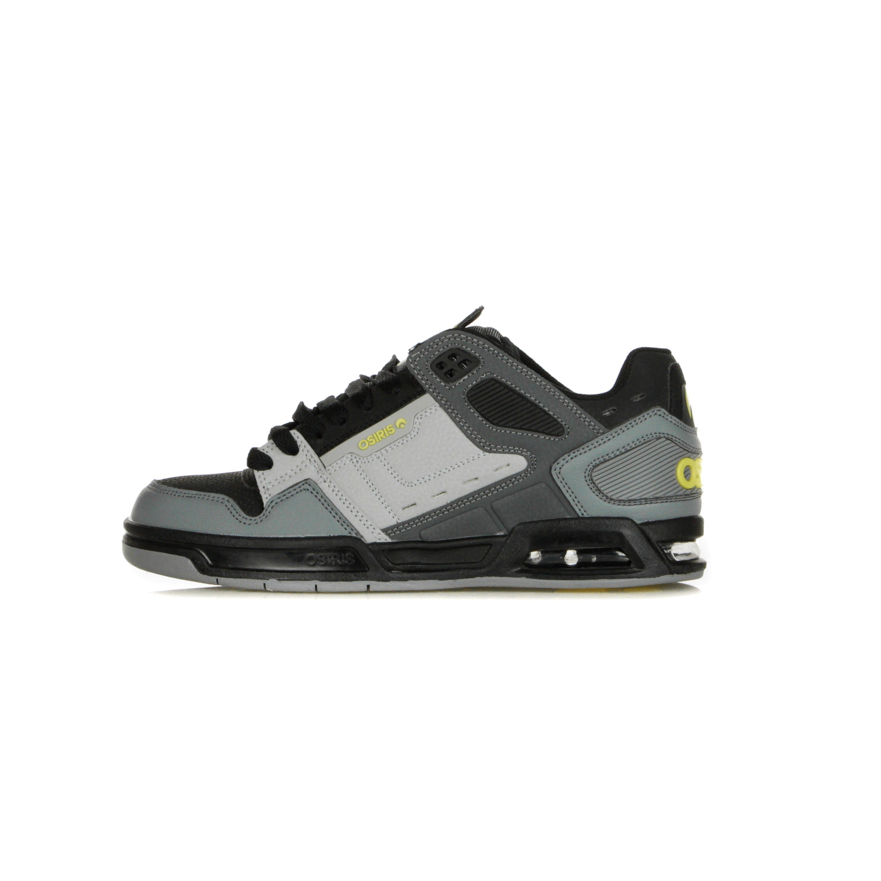 Peril Men's Skate Shoes Charcoal/black/yellow