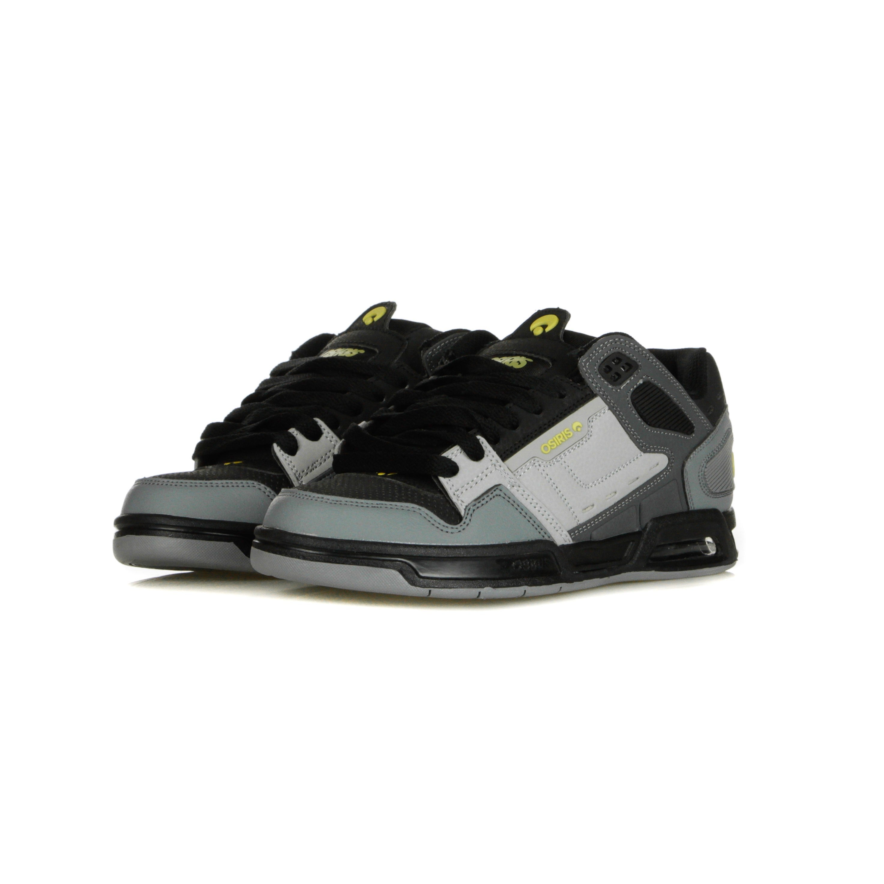 Peril Men's Skate Shoes Charcoal/black/yellow