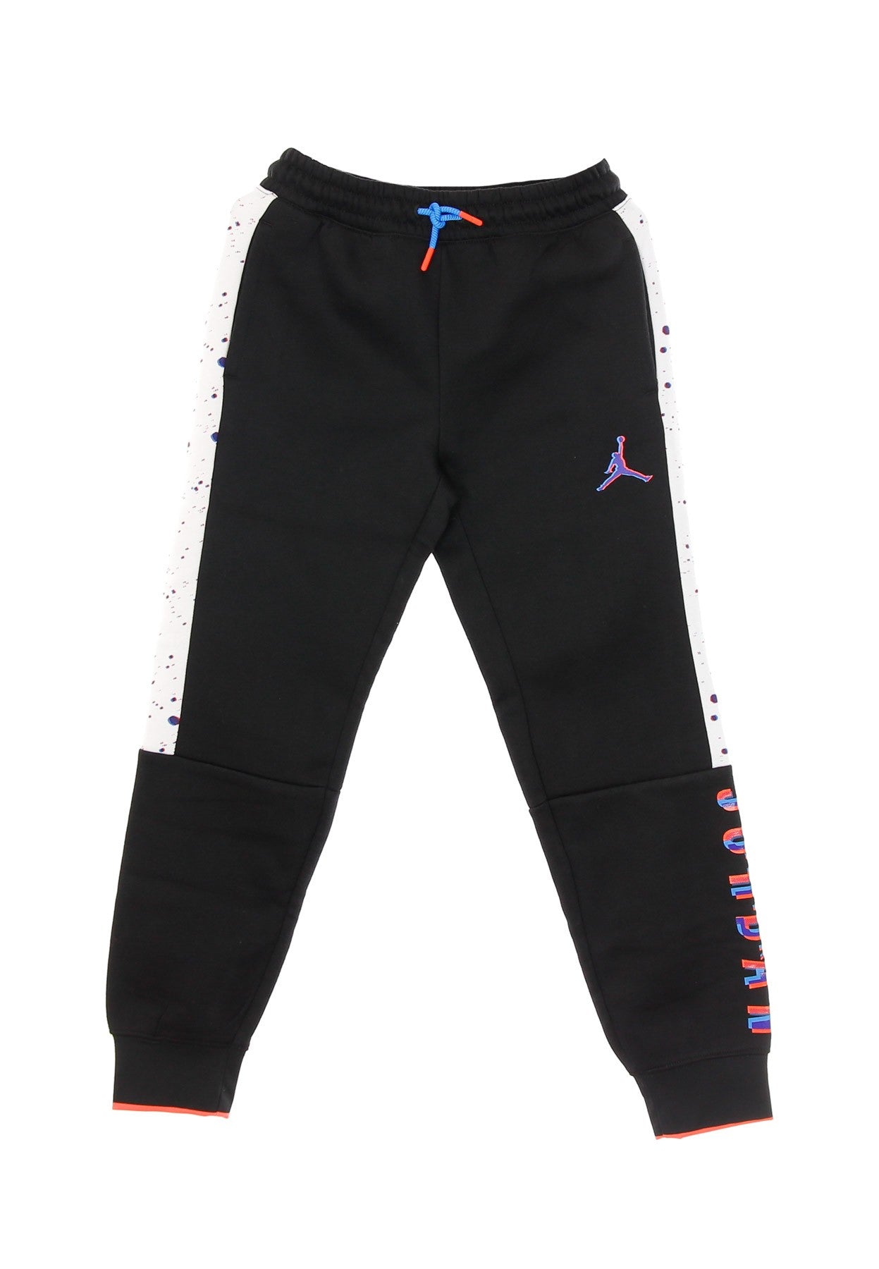 Space Glitch Fleece Pant Tracksuit Pants Black/cement