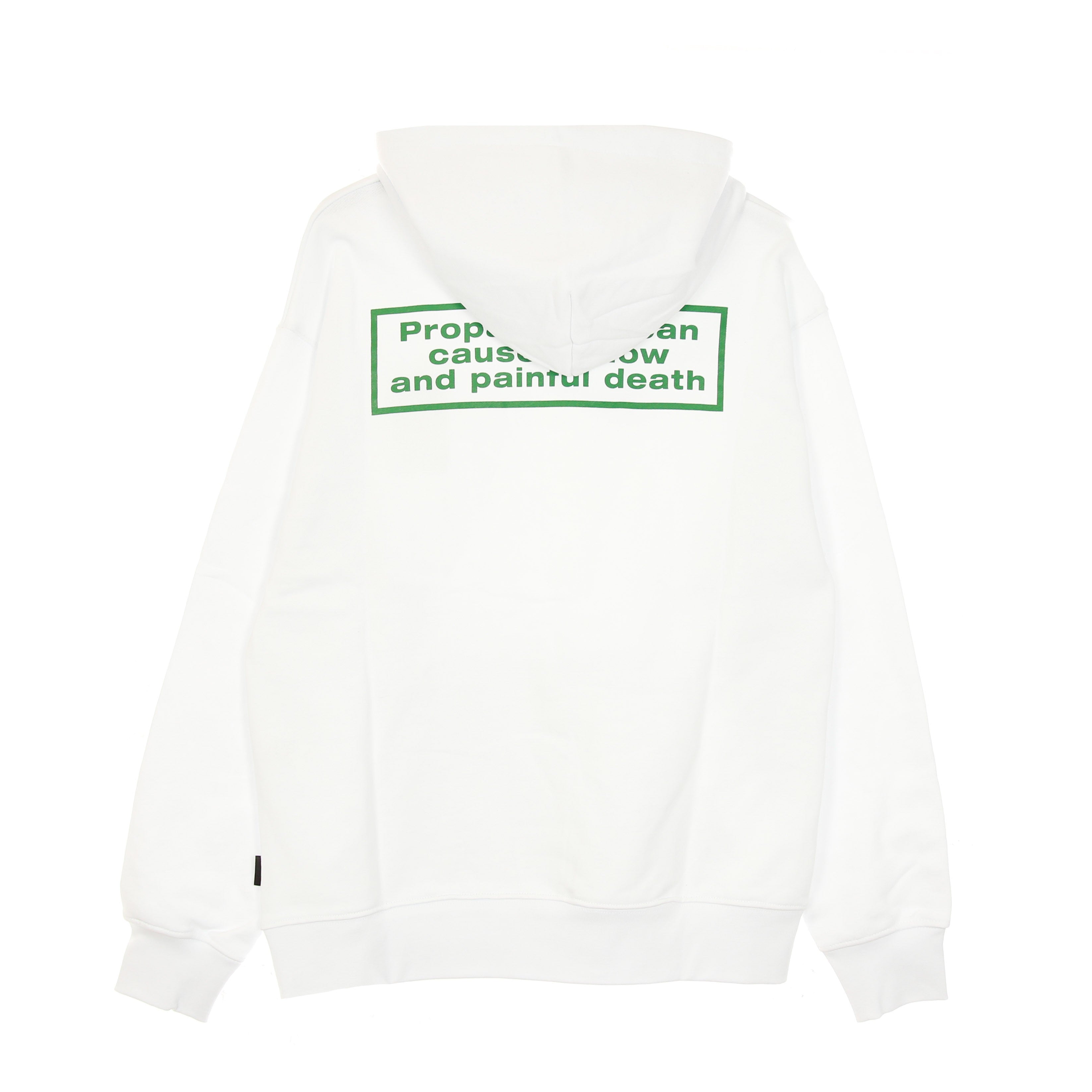 Lightweight Hooded Sweatshirt for Men Weed Hoodie White