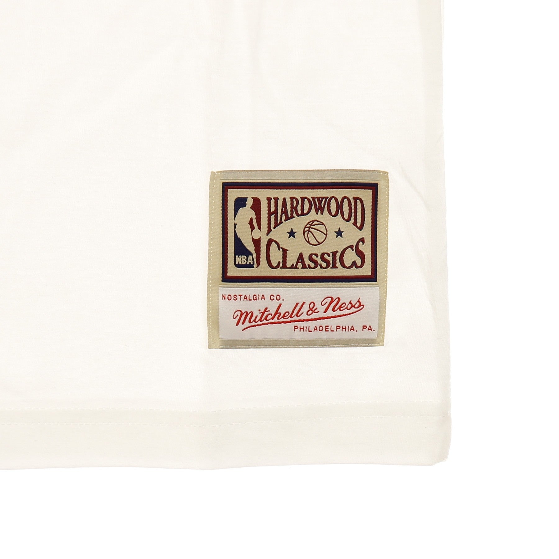 Maglietta Uomo Nba Worn Logo Tee Hardwood Classics Loscli White/original Team Colors