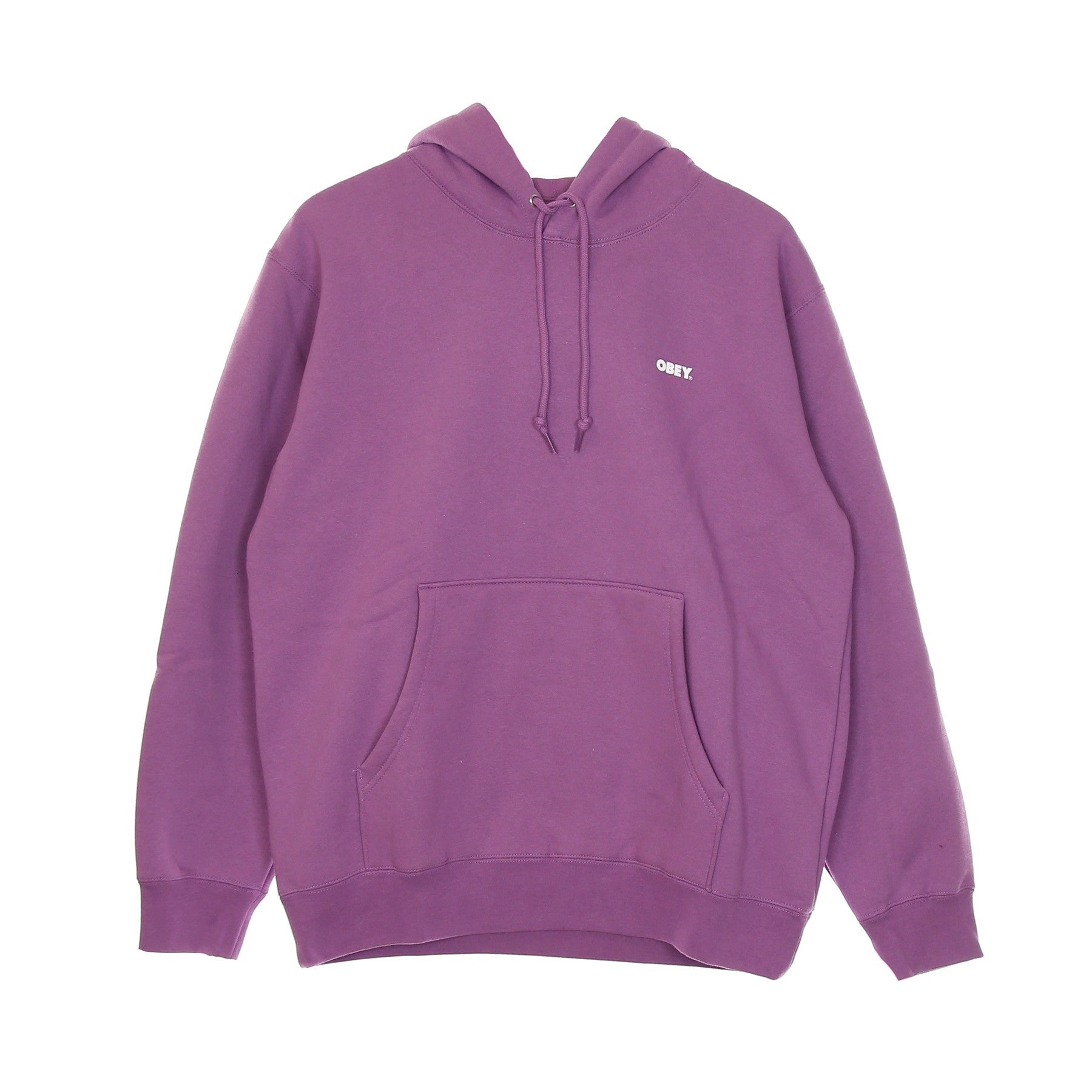 Men's Hoodie Bold Premium Hooded Fleece Purple Nitro