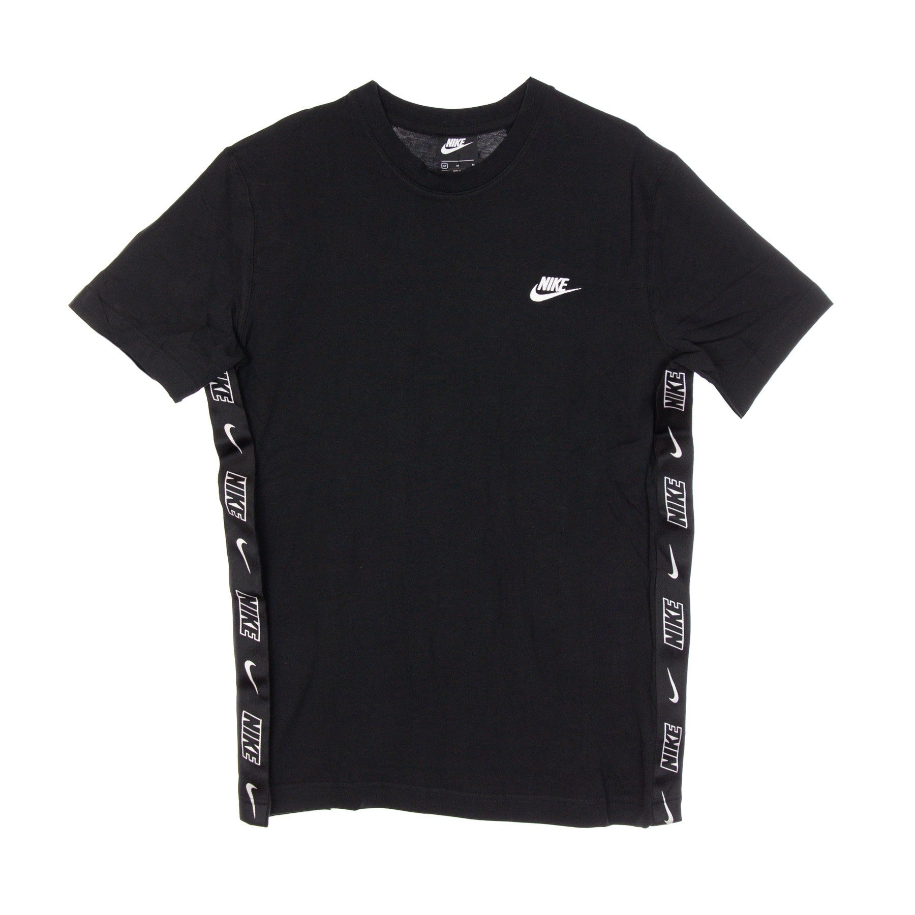 Nike, Maglietta Uomo Sportswear Short Sleeve Knit Top Seasonal, Black/white