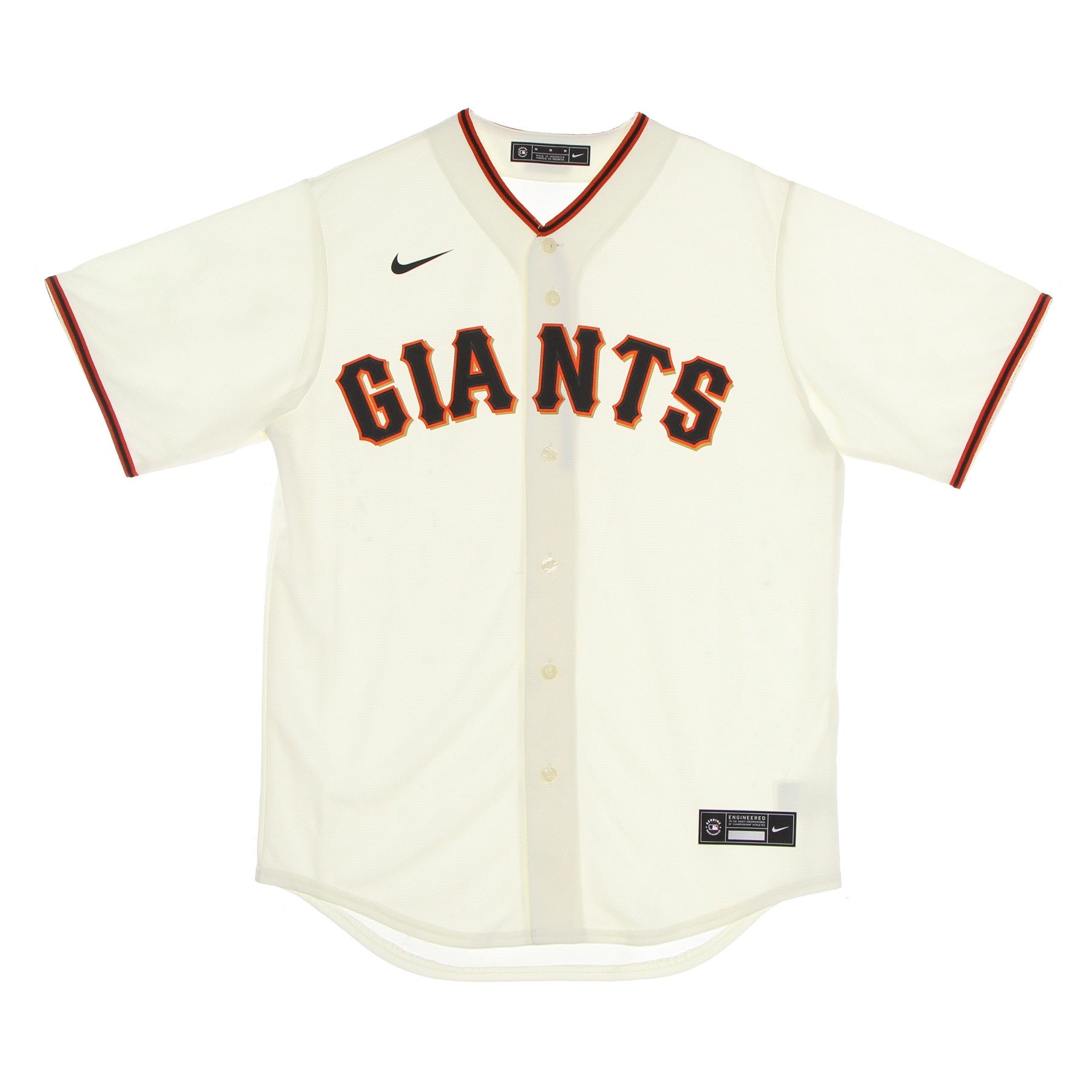 Men's Baseball Jacket Mlb Official Replica Home Jersey Safgia Pro Cream