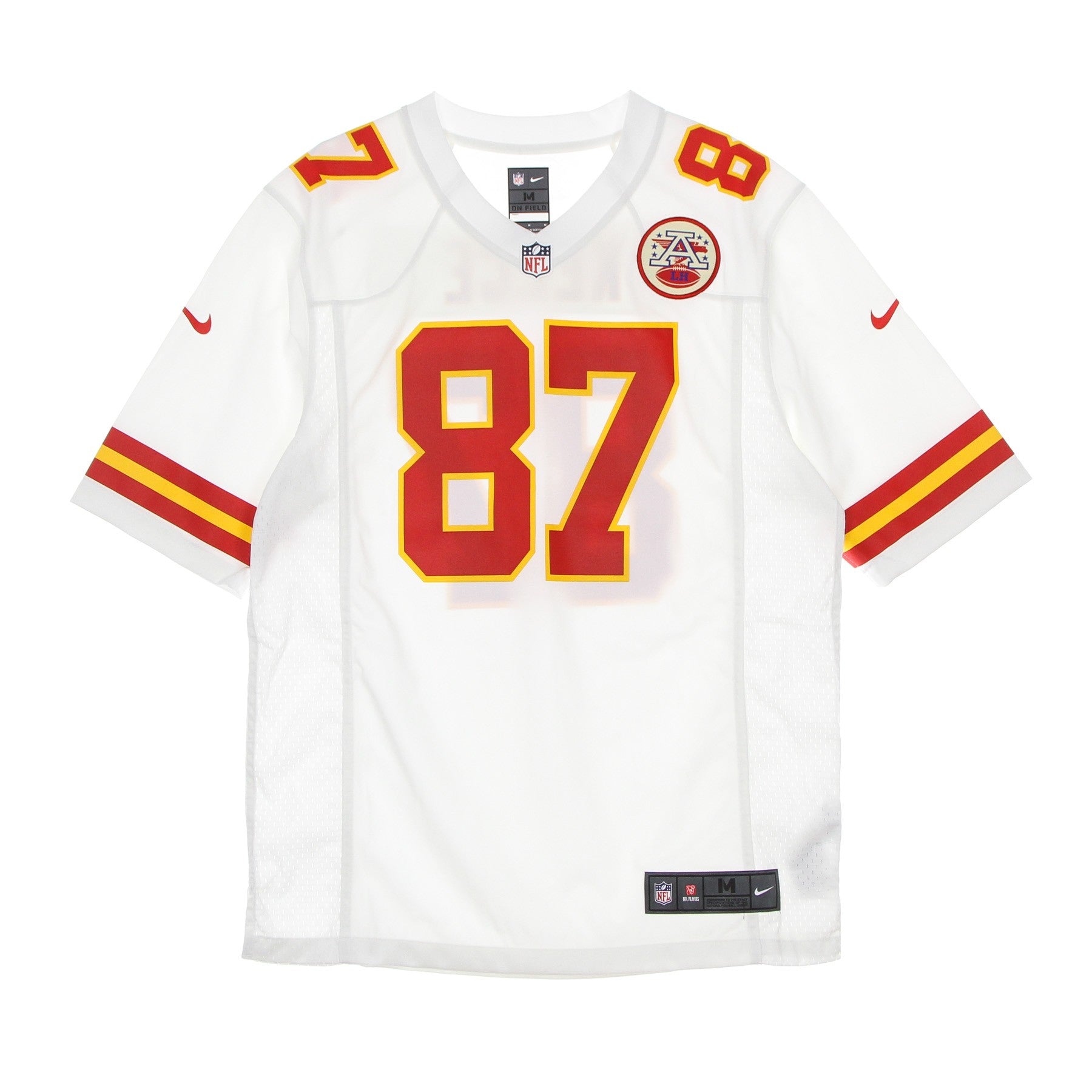 American Football Jersey Men's NFL Game Road Jersey No 87 Kelce Kanchi White/original Team Colors