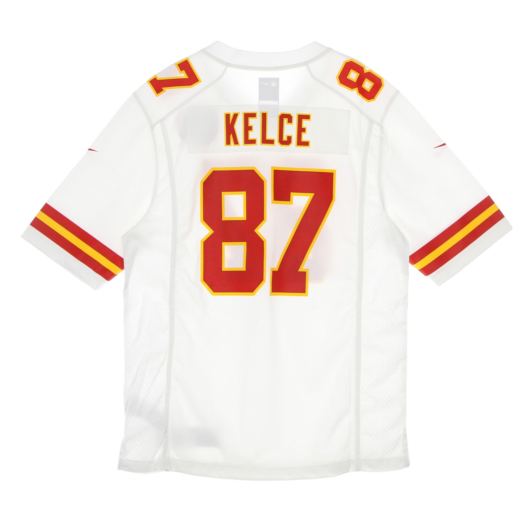 American Football Jersey Men's NFL Game Road Jersey No 87 Kelce Kanchi White/original Team Colors