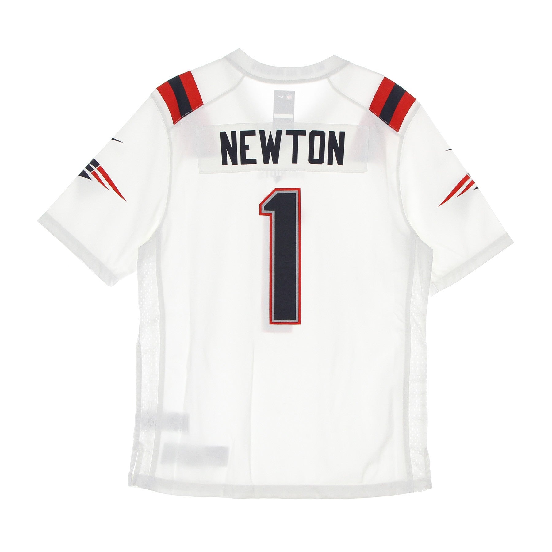 American Football Jacket Men's NFL Game Road Jersey No 1 Newton Neepat White/original Team Colors