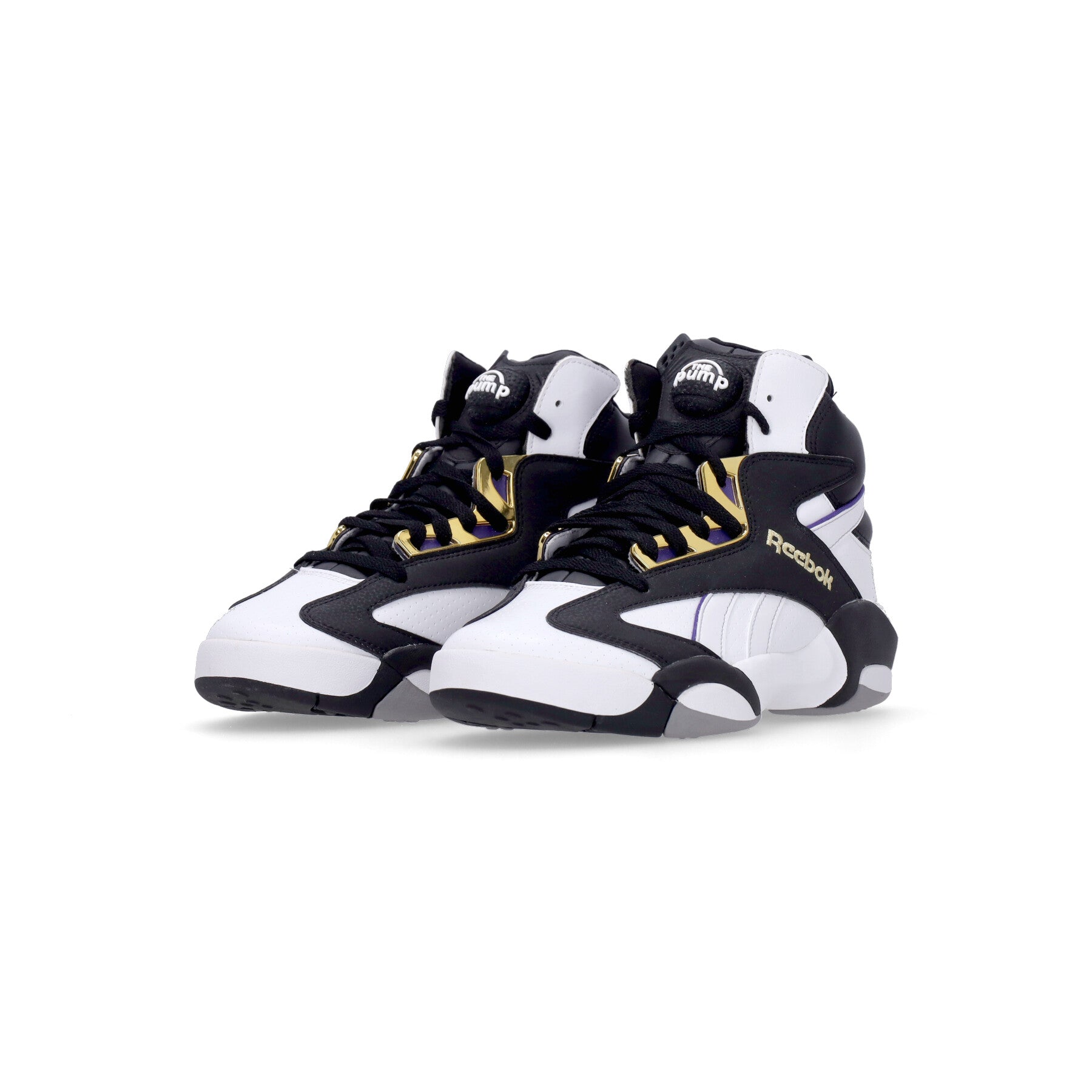 Shaq Attaq Men's Basketball Shoe White/core Black/gold Metallic