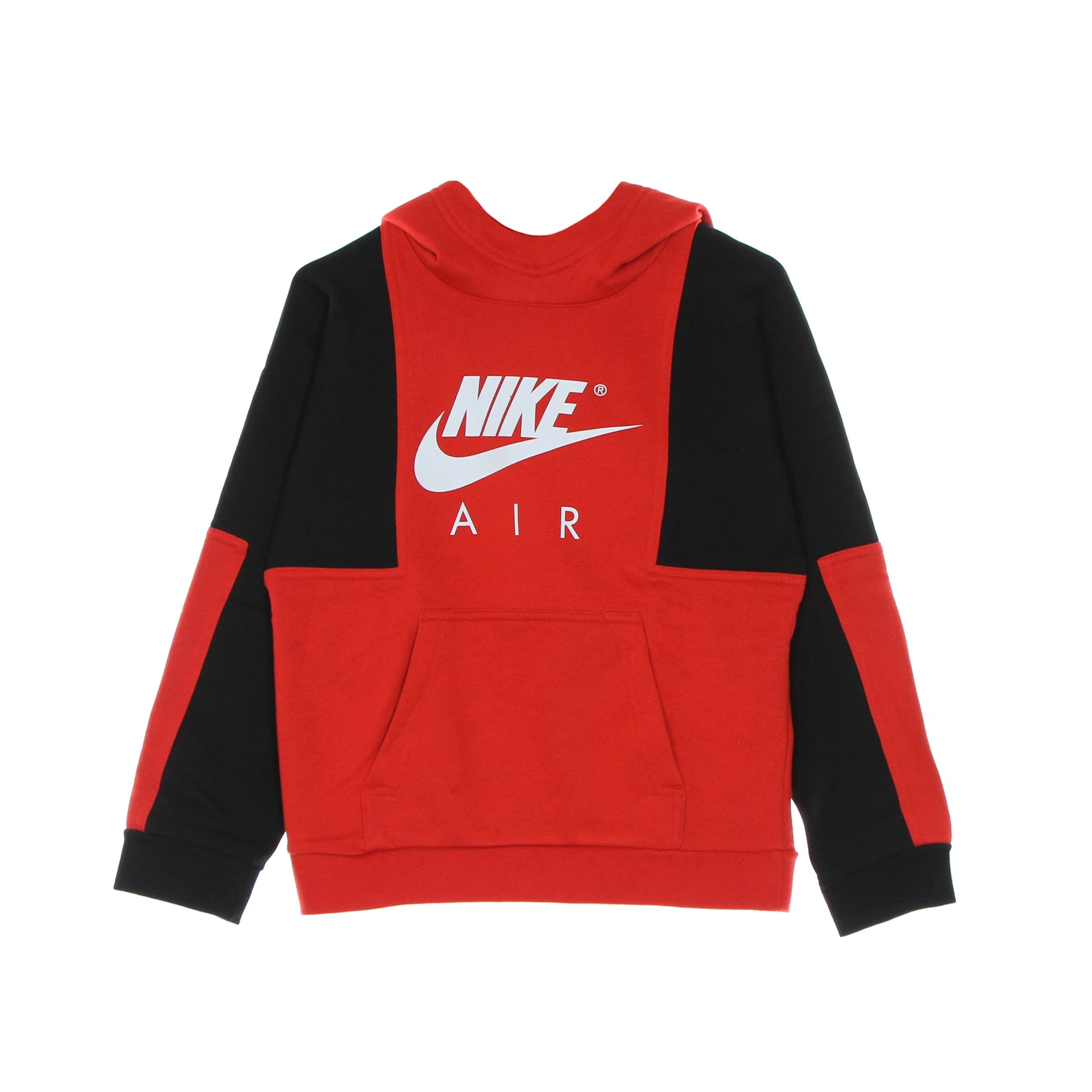 Nike Air Po Hoodie University Red/black/white Boy's Hoodie