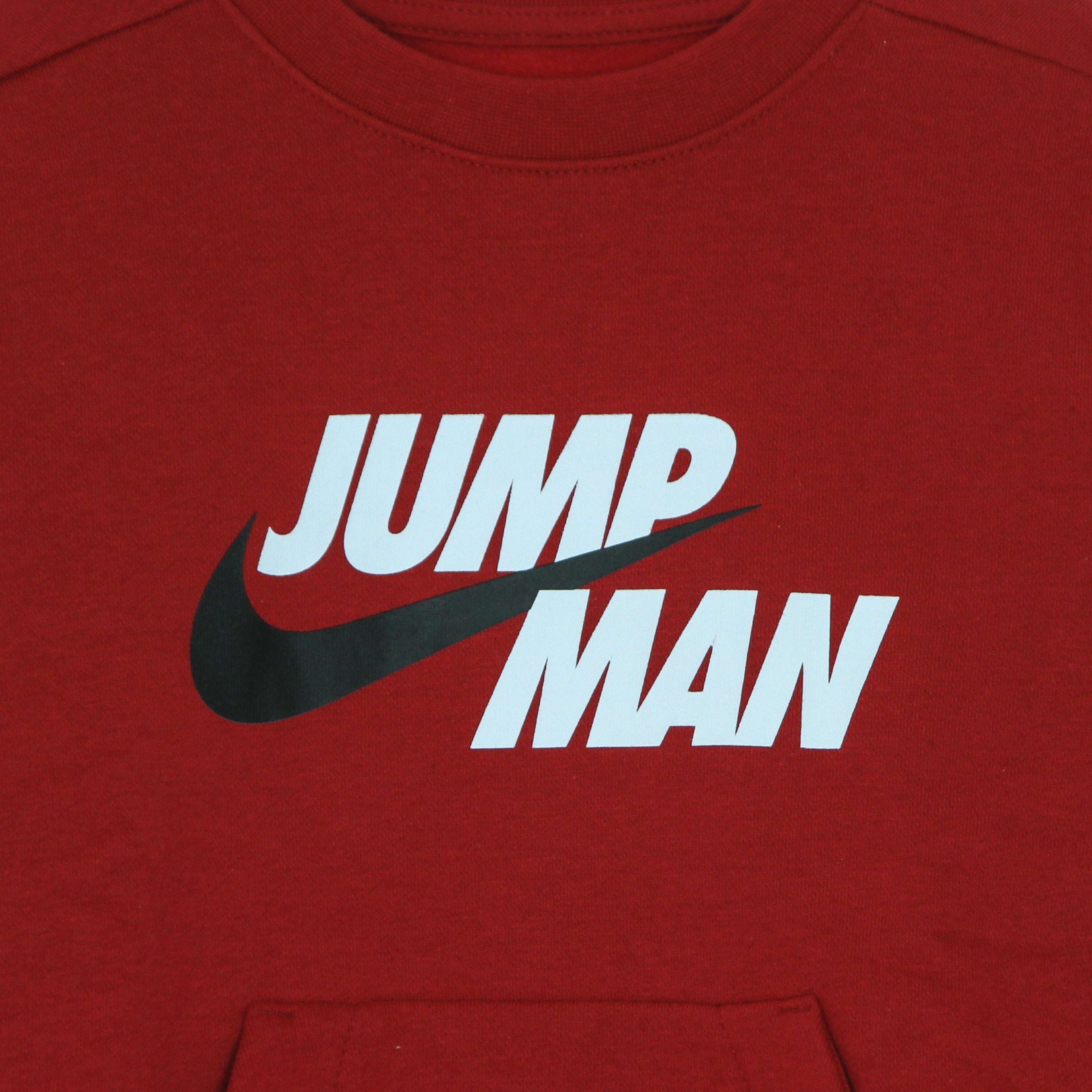 Jordan, Felpa Girocollo Bambino Jumpman By Nike Crew, 