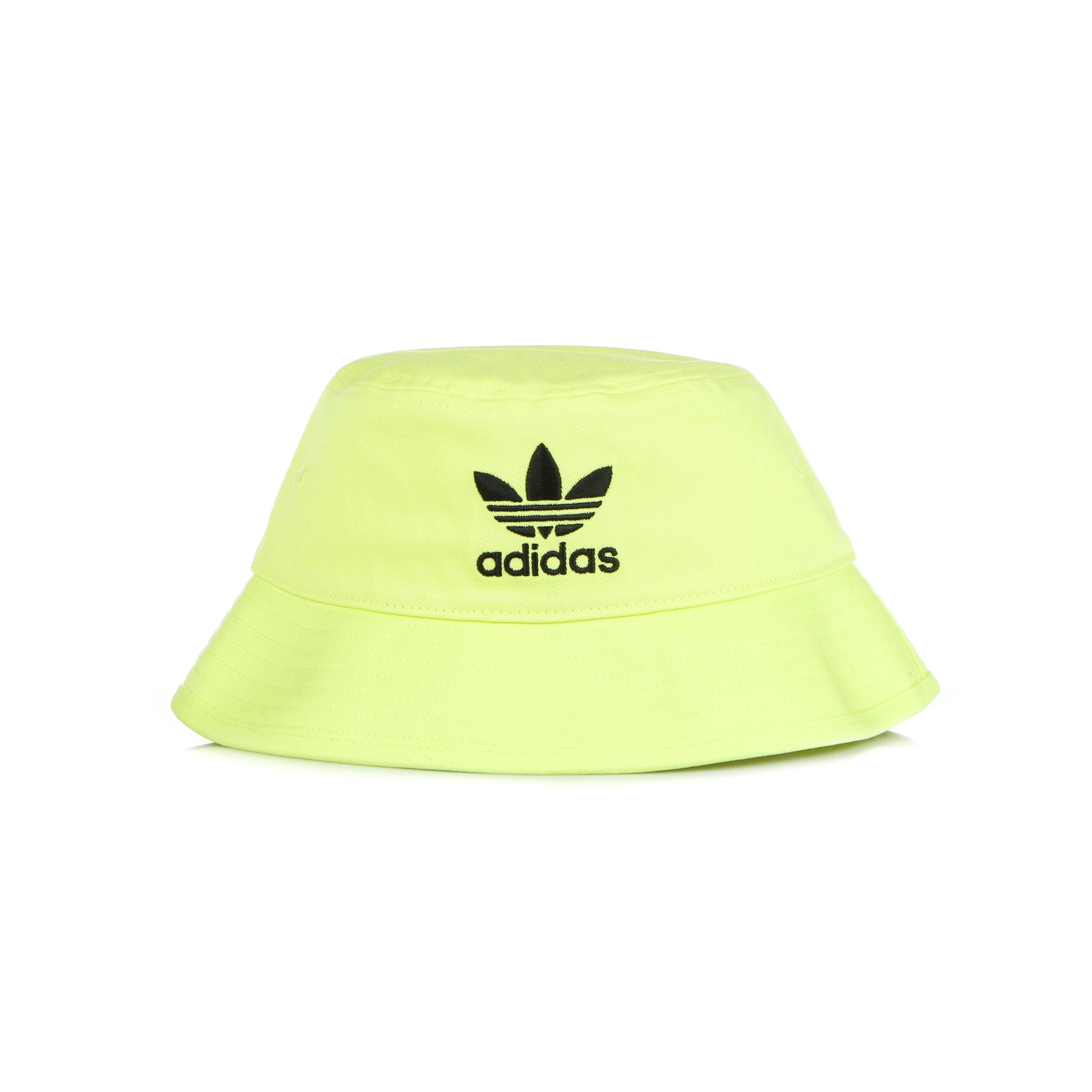 Adidas, Cappello Da Pescatore Uomo Adicolor Trefoil Bucket, Pulse Yellow