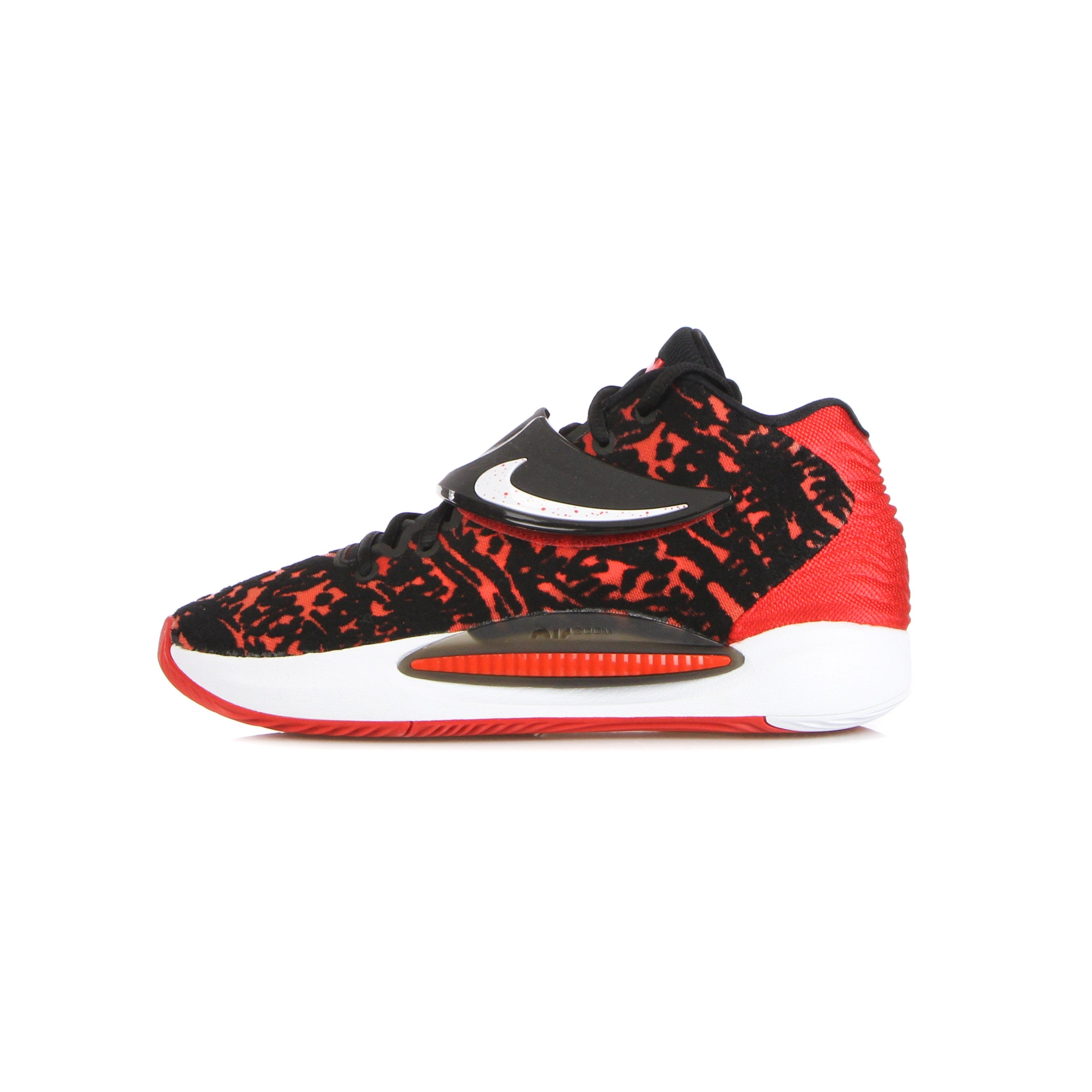 Scarpa Basket Uomo Kd14 Black/university Red/white