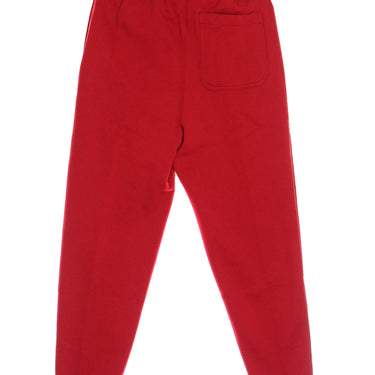 Jordan, Pantalone Tuta Felpato Uomo Essential Fleece Pant, Gym Red
