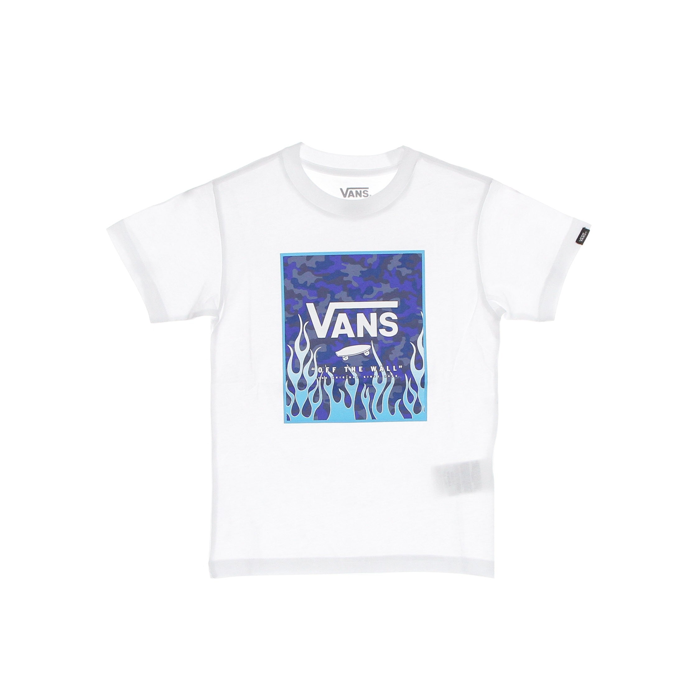 Print Box White/camo Flame Child T-shirt
